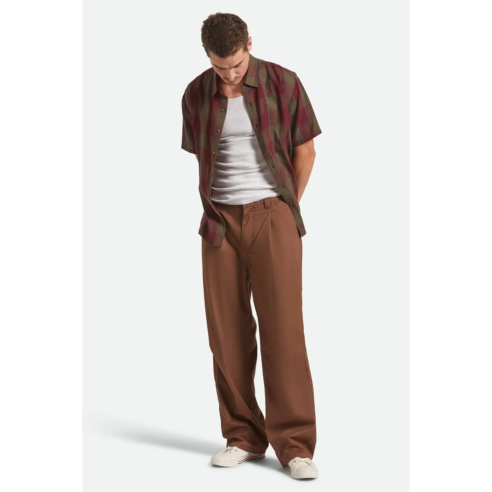Brixton Union Baggy Pant, pinecone brown - Image 2