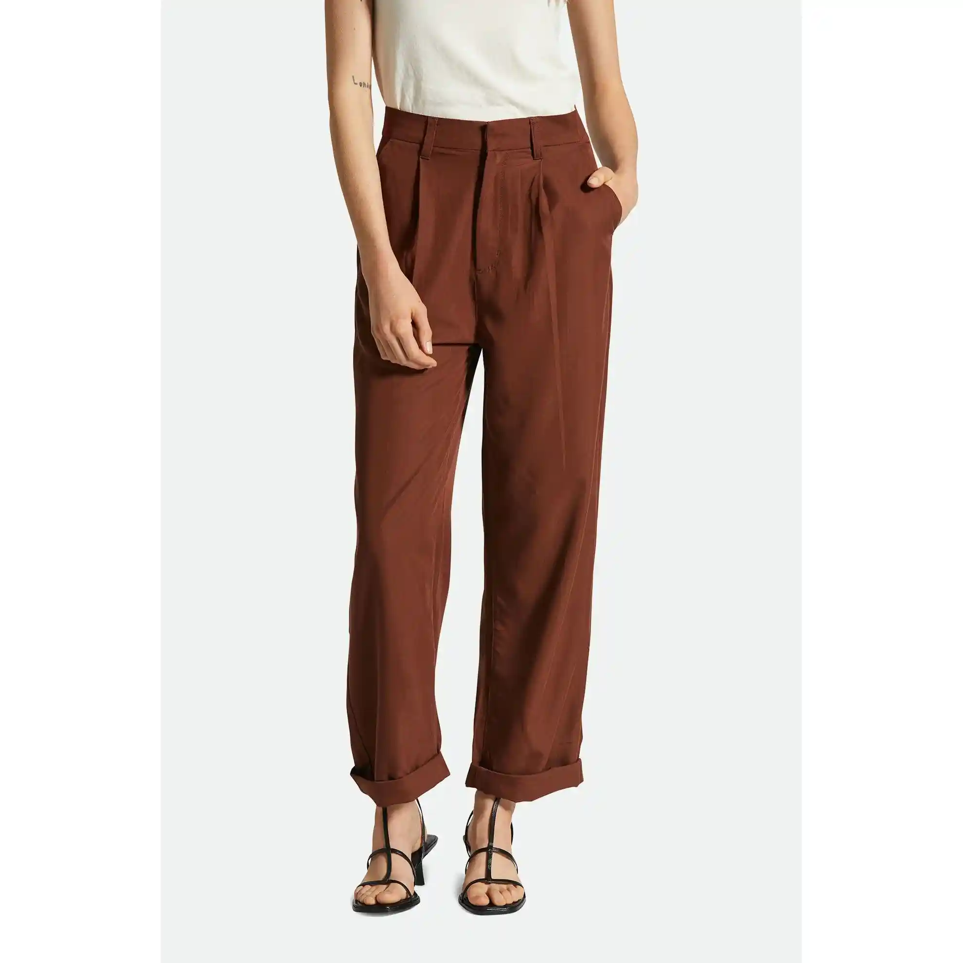 Brixton Womens Victory Trouser Pant, sepia - Image 2
