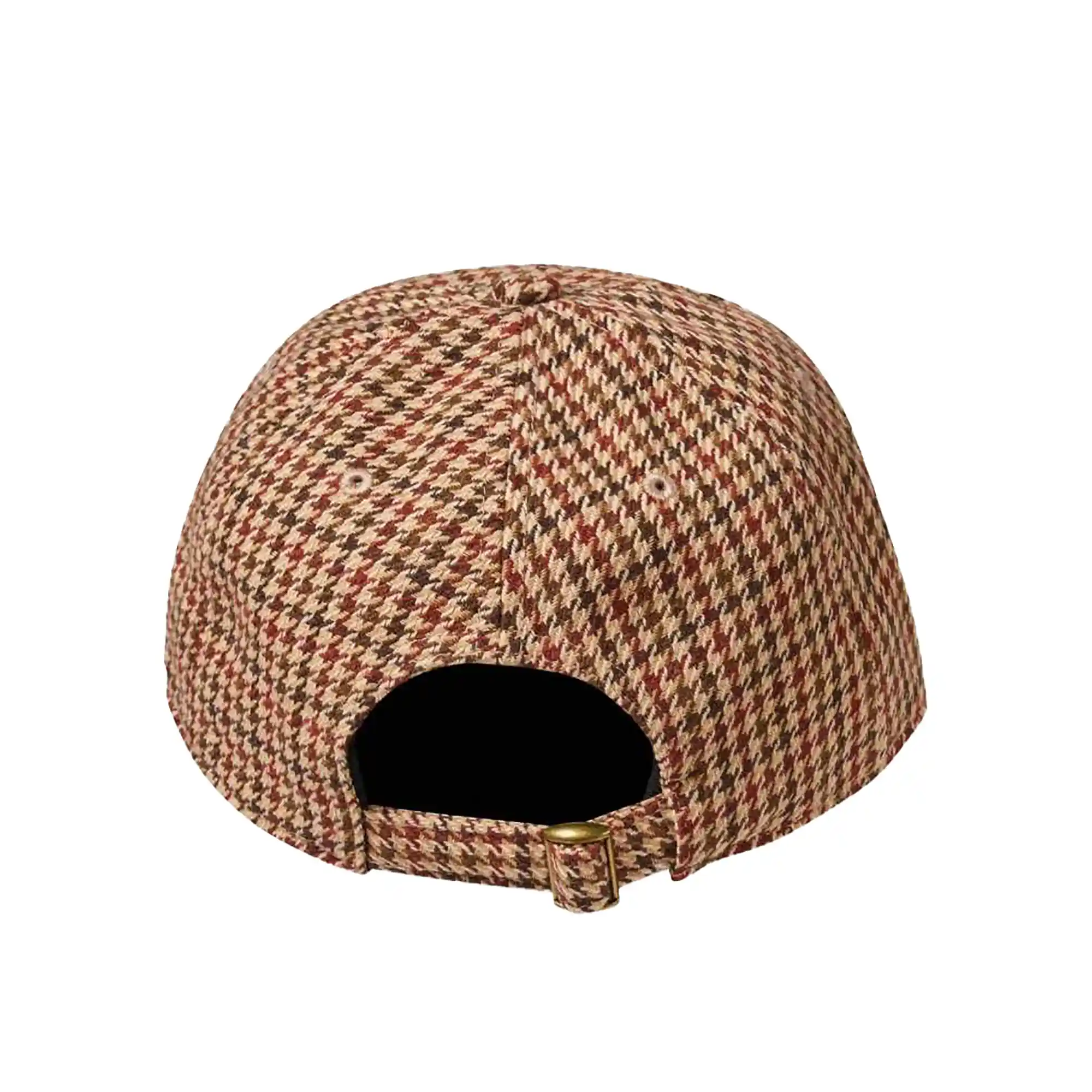 Brixton Woodburn Netplus Adjustable Hat, tiger's eye/brown houndstooth - Image 2
