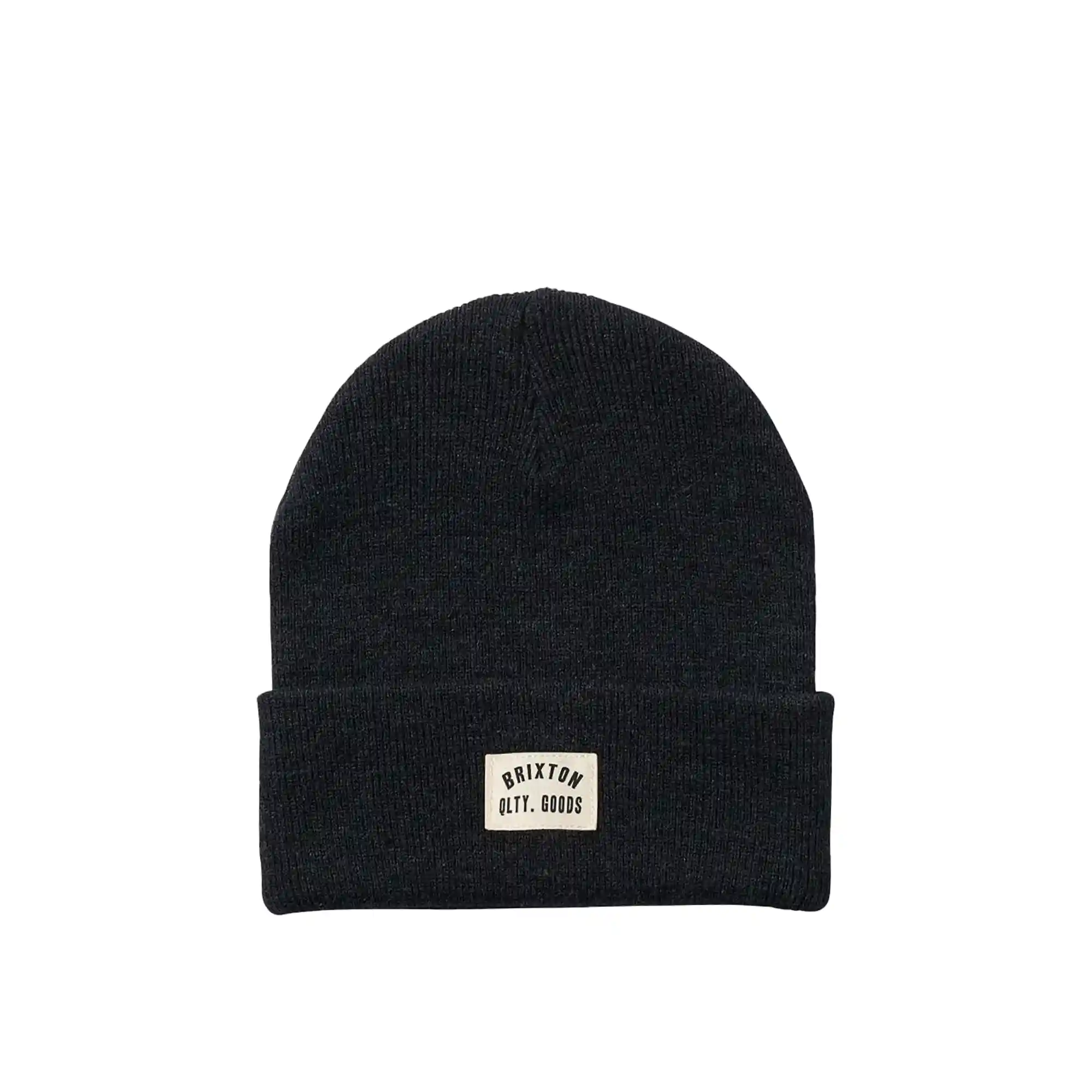Brixton Woodburn Watch Cap Beanie, washed black
