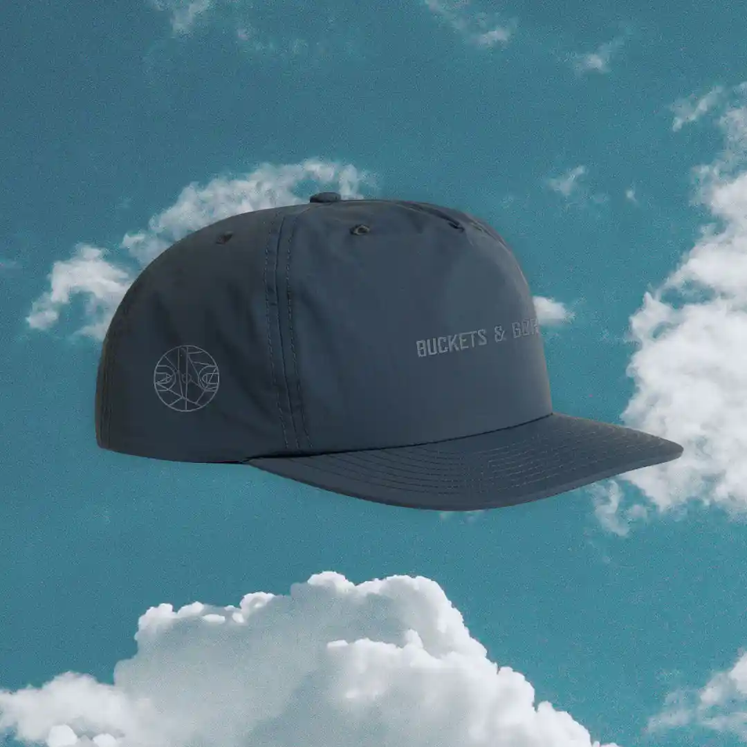 Buckets & Borders Wordmark Hat, blue - Image 2