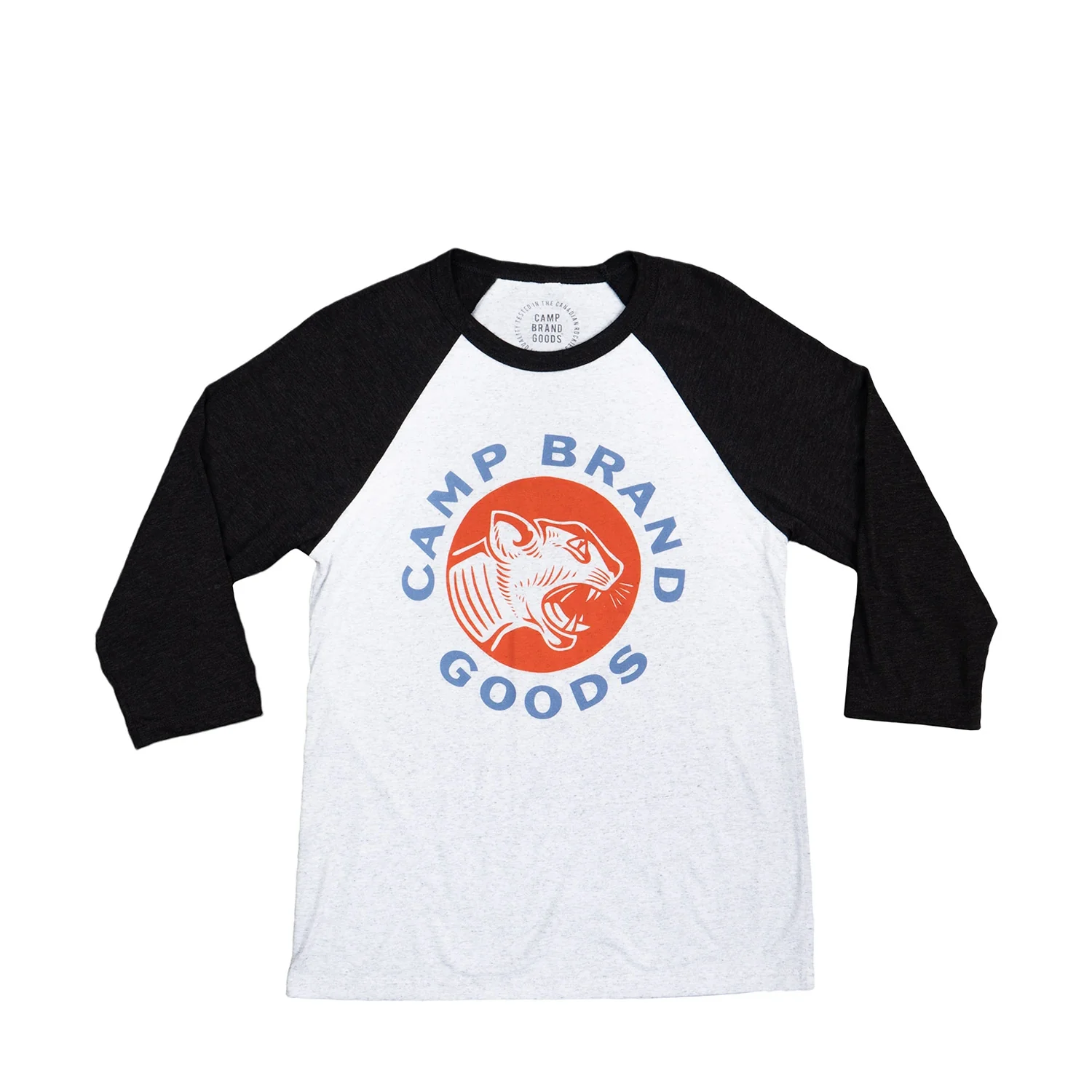 Camp Brand Goods Cat's Meow unisex baseball tee