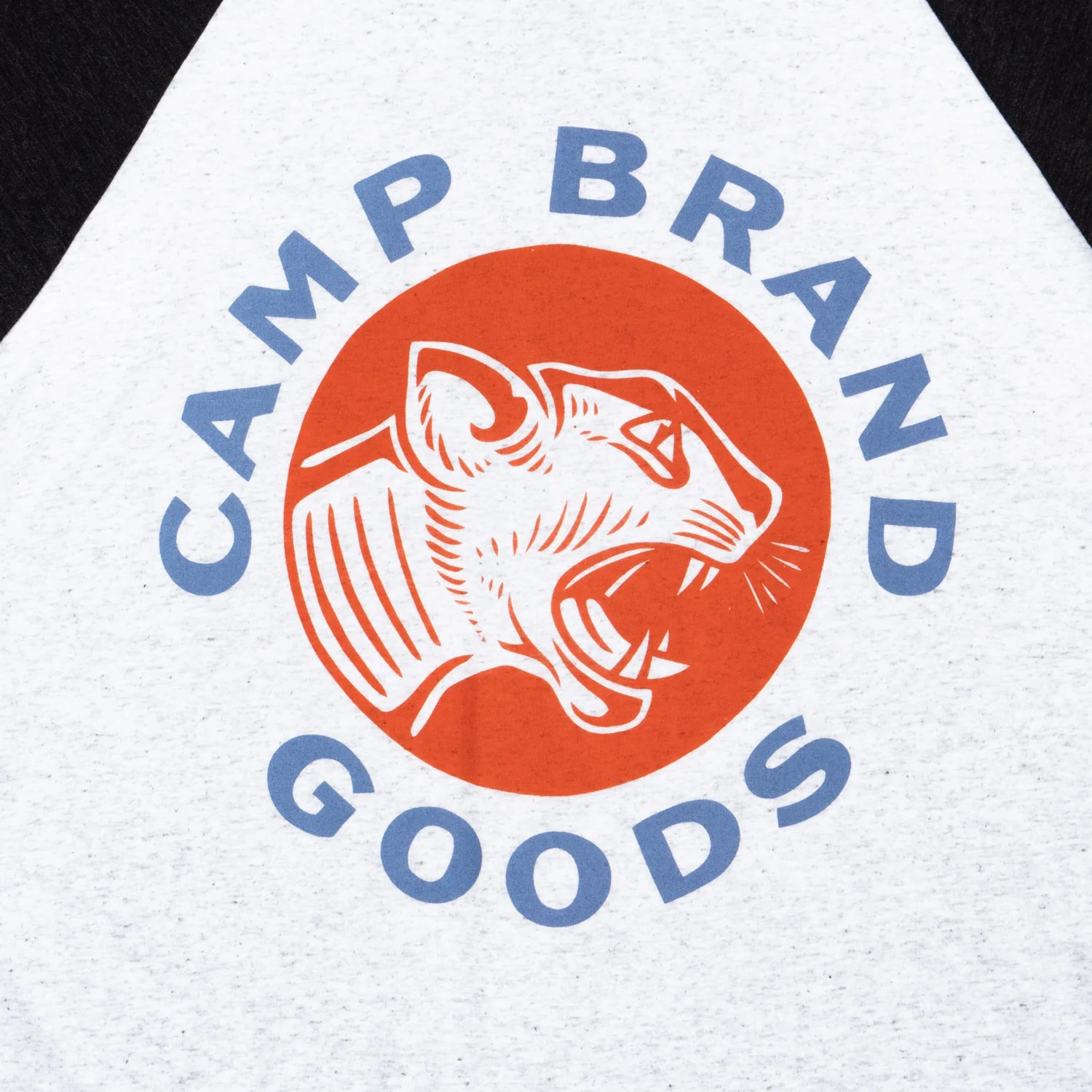 Camp Brand Goods Cat's Meow unisex baseball tee - Image 2