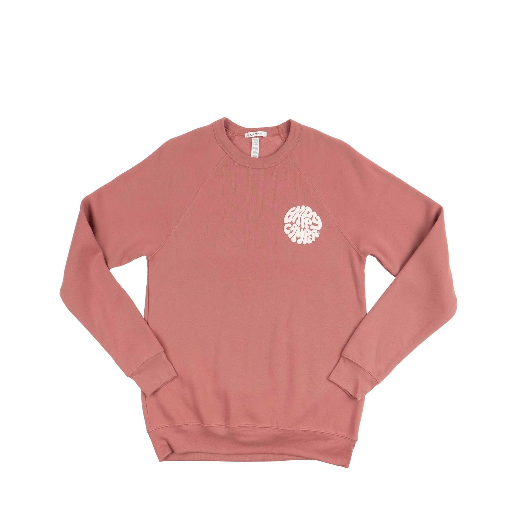 Camp Brand Goods Happiest Camper Crewneck