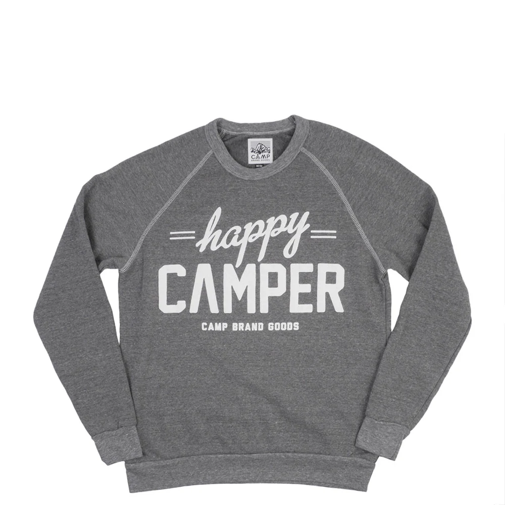 Camp Brand Goods Happy Camper Crew sweatshirt