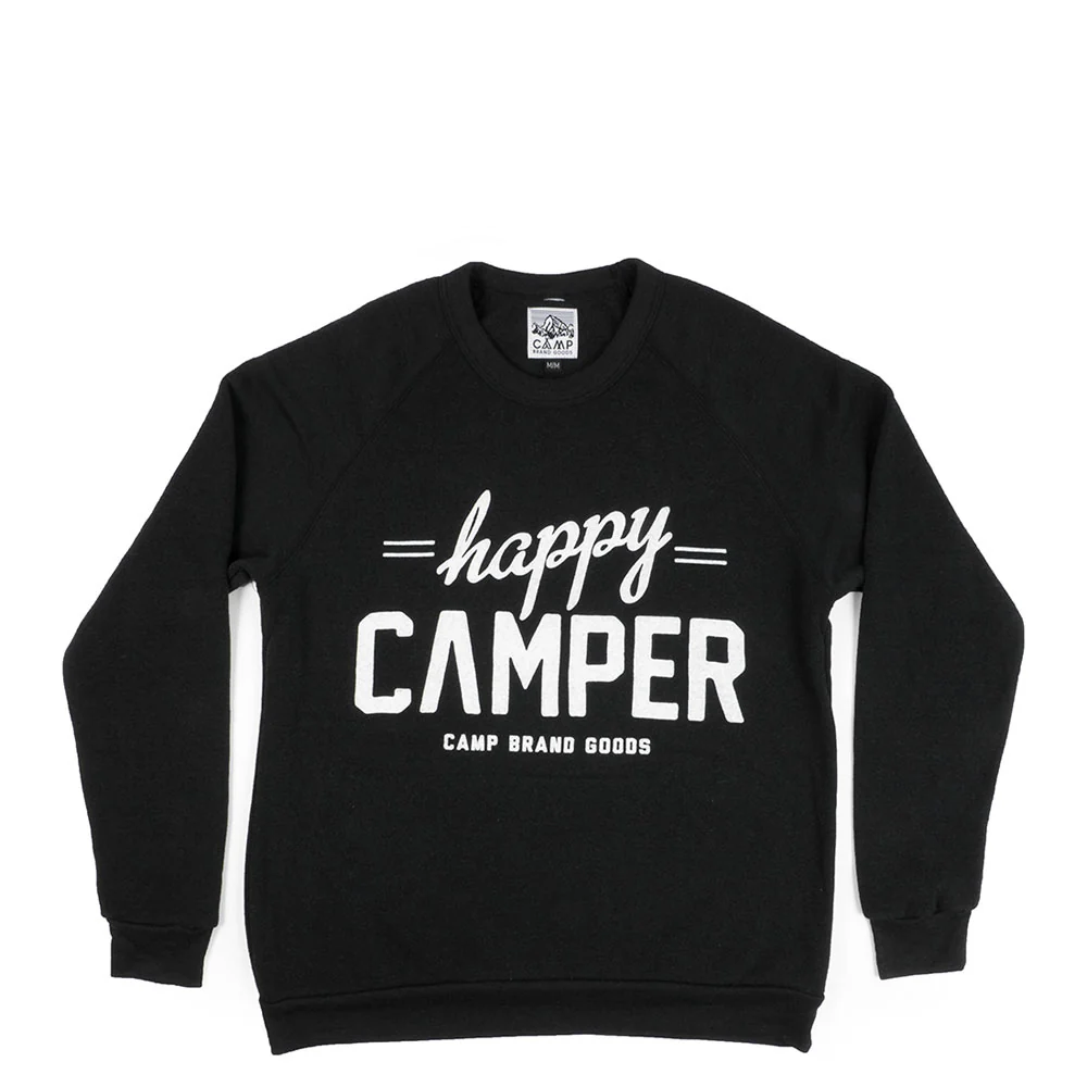 Camp Brand Goods Happy Camper Crewneck