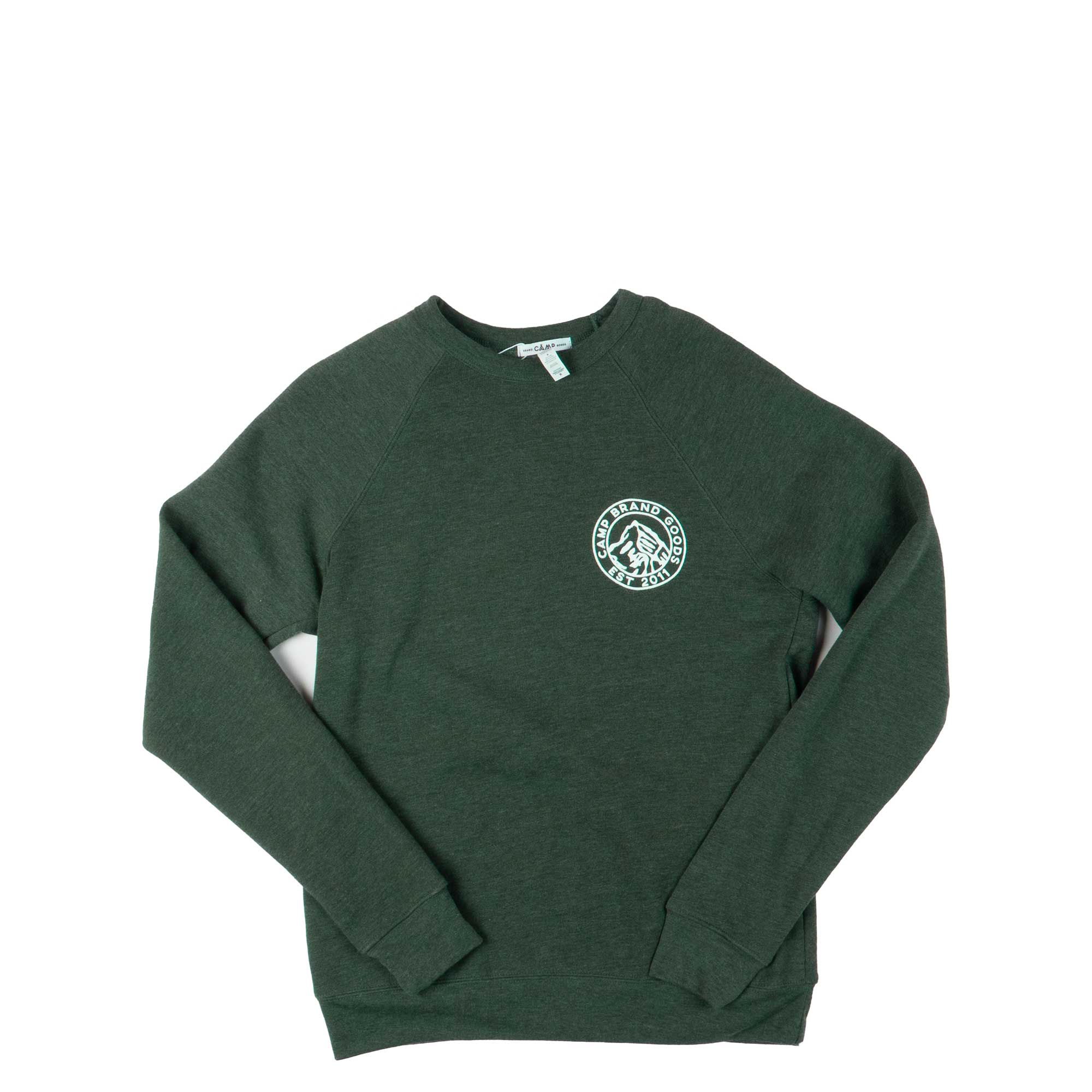 Camp Brand Goods Heritage Crest crewneck