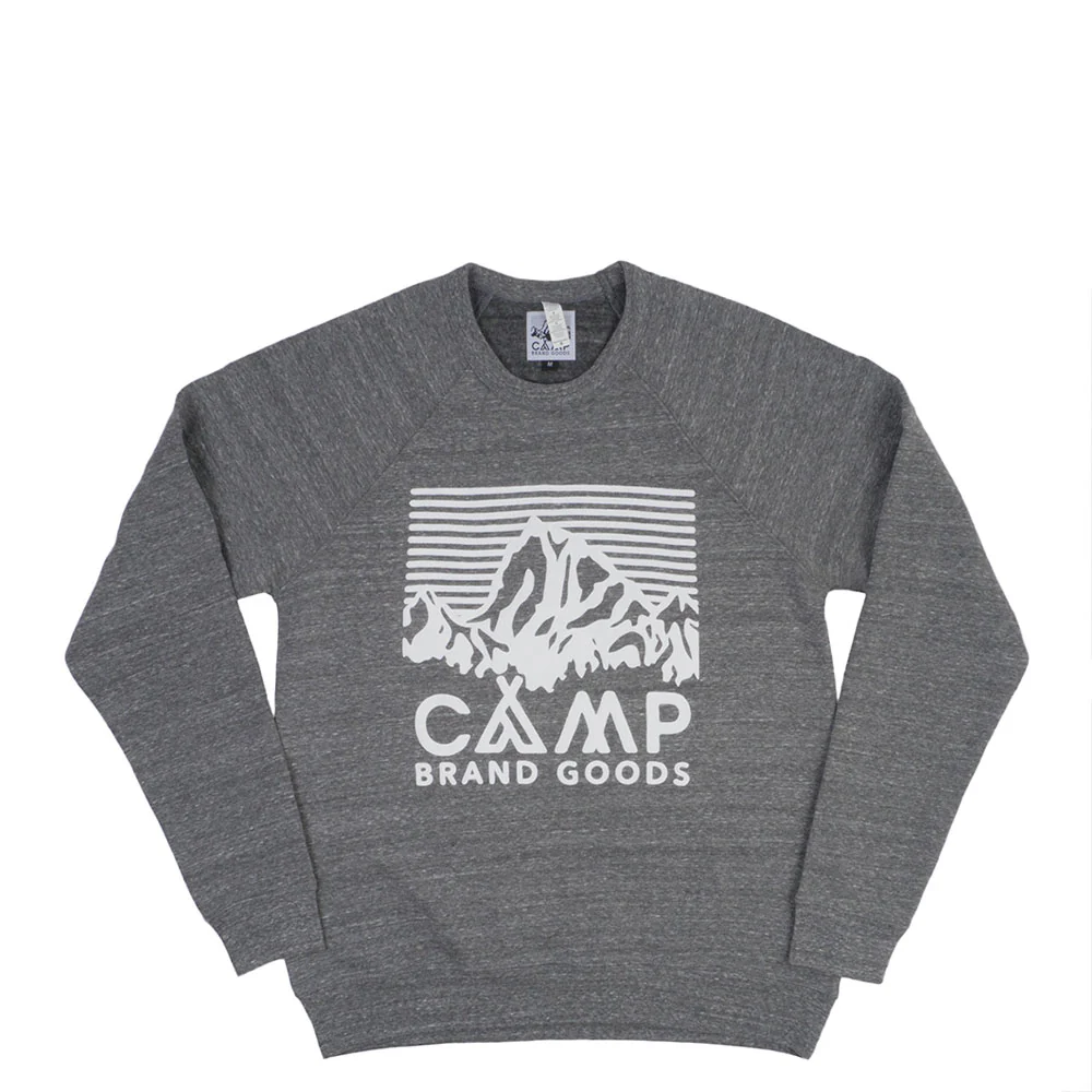 Camp Brand Goods Heritage Logo Crew sweatshirt