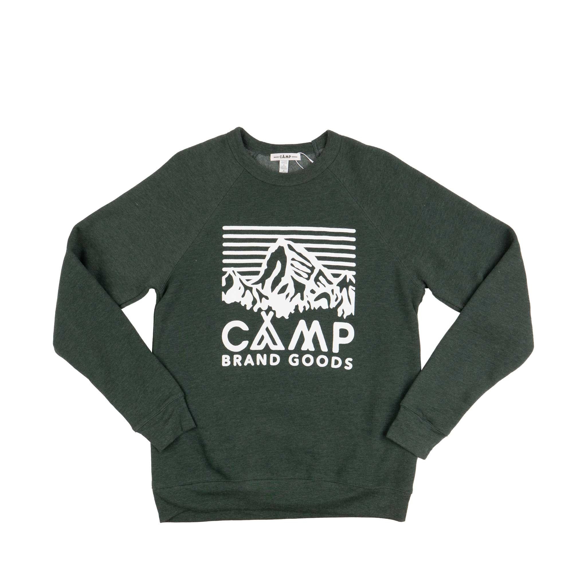 Camp Brand Goods Heritage Logo Crewneck