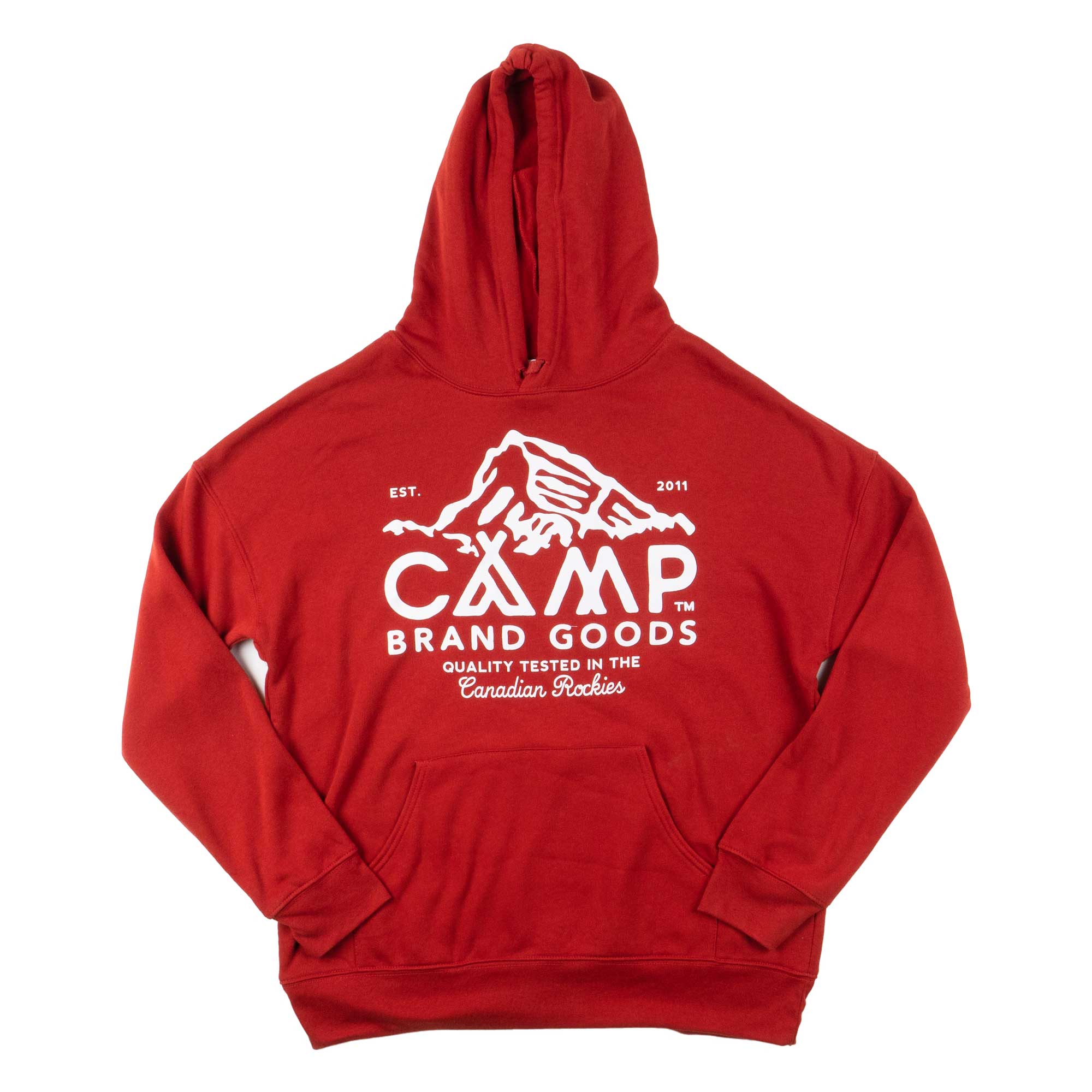 Camp Brand Goods Peak Logo hoodie