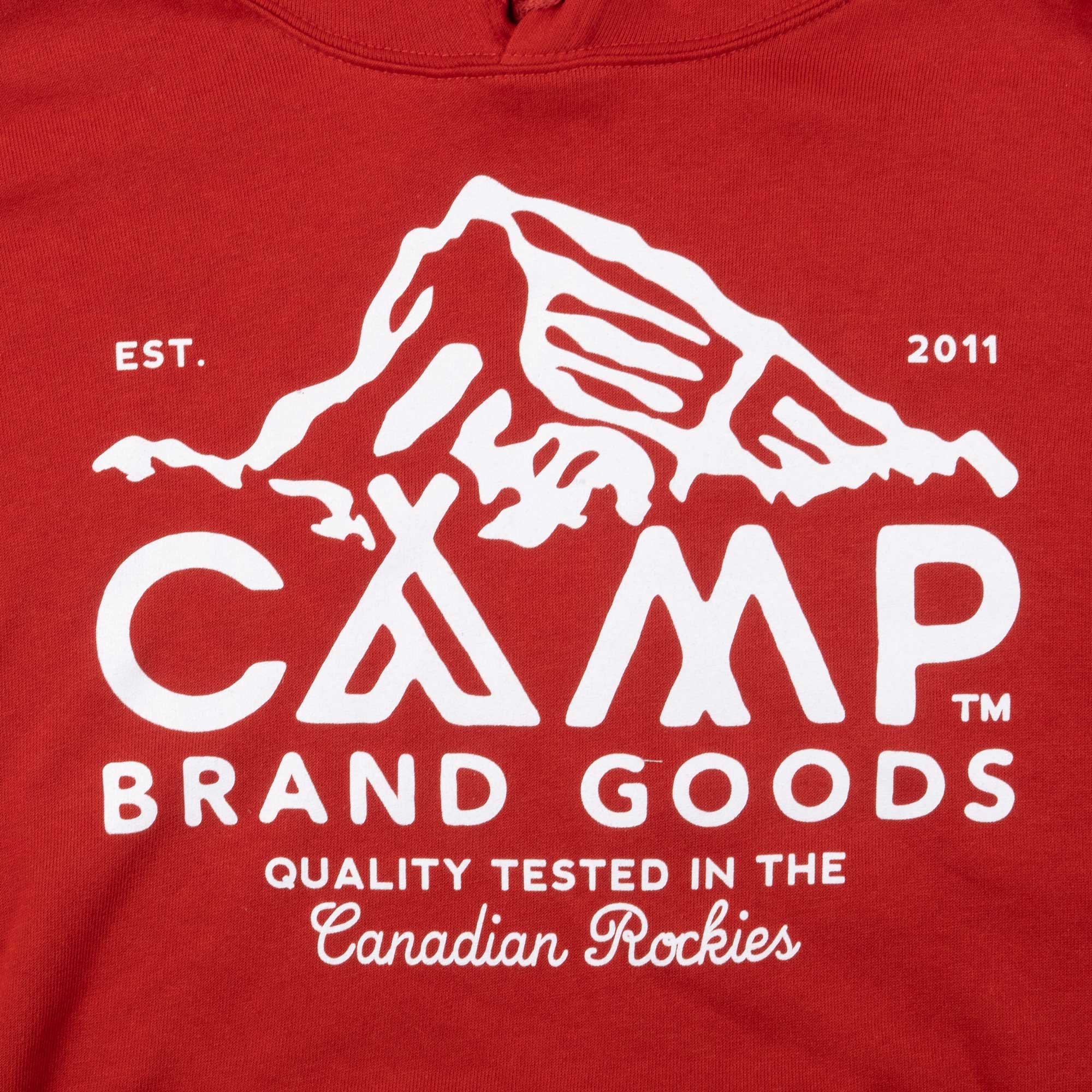 Camp Brand Goods Peak Logo hoodie - Image 2