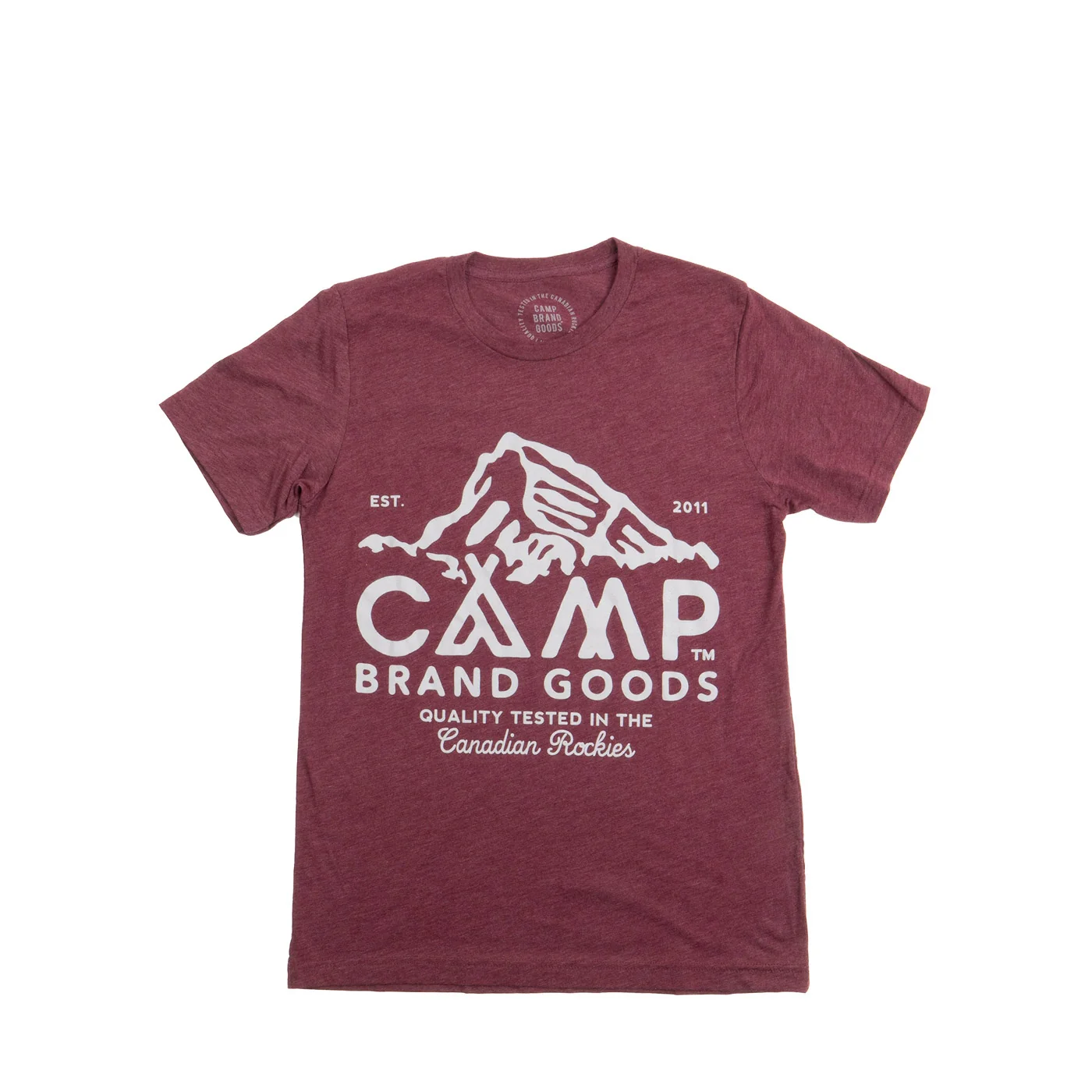 Camp Brand Goods Peak Logo Tee