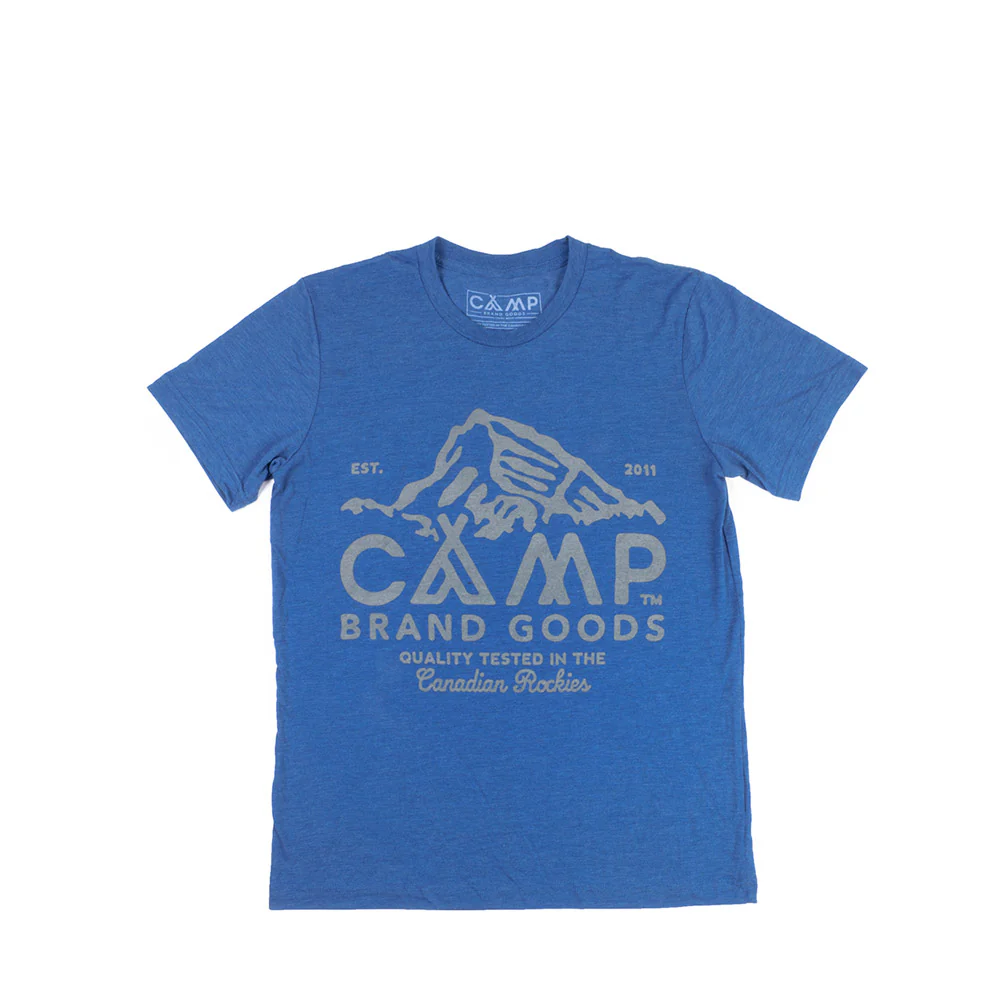 Camp Brand Goods Peak Logo Tee