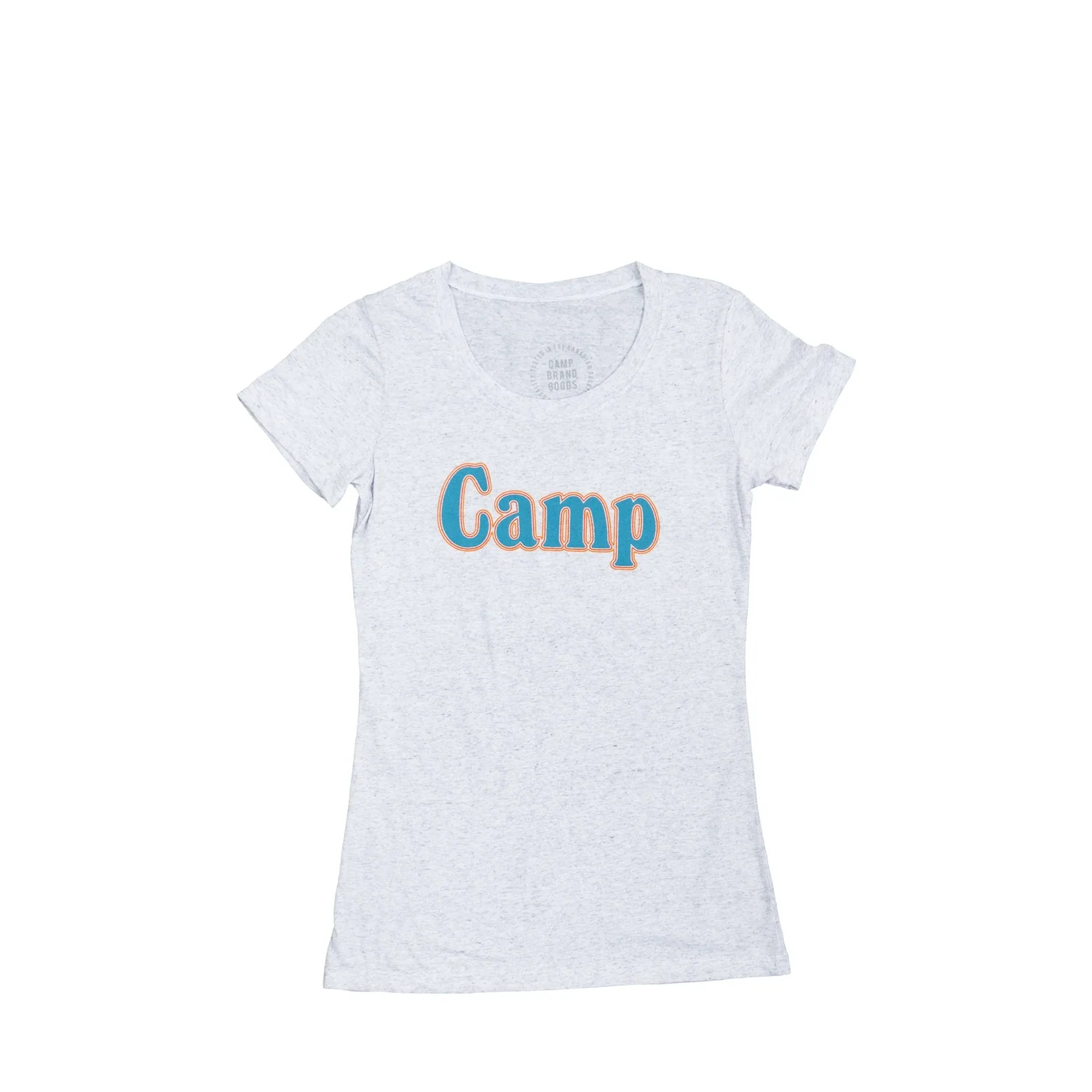 Camp Brand Goods Summer Camp fitted women's tee