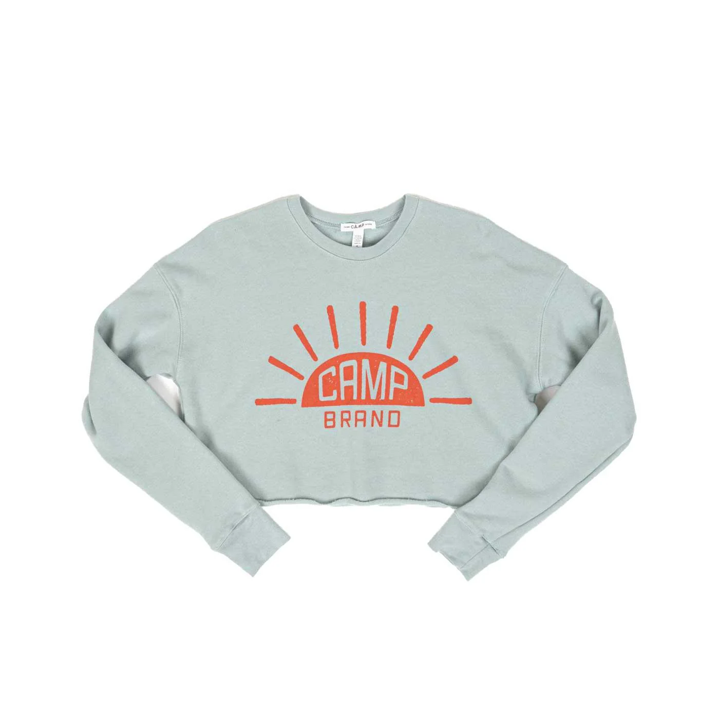 Camp Brand Goods Sunrise Cropped Crewneck