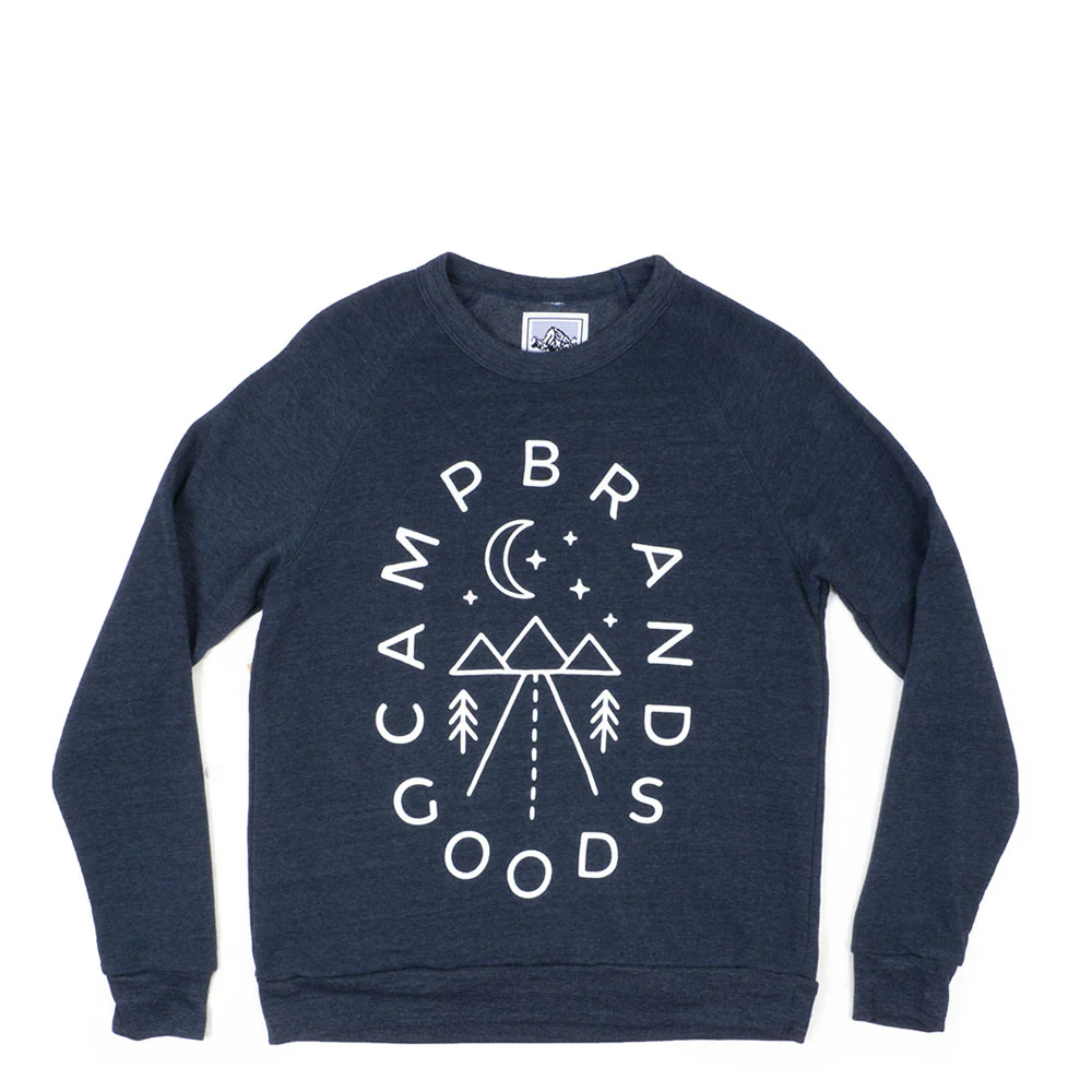 Camp Brand Night Sky Crewneck