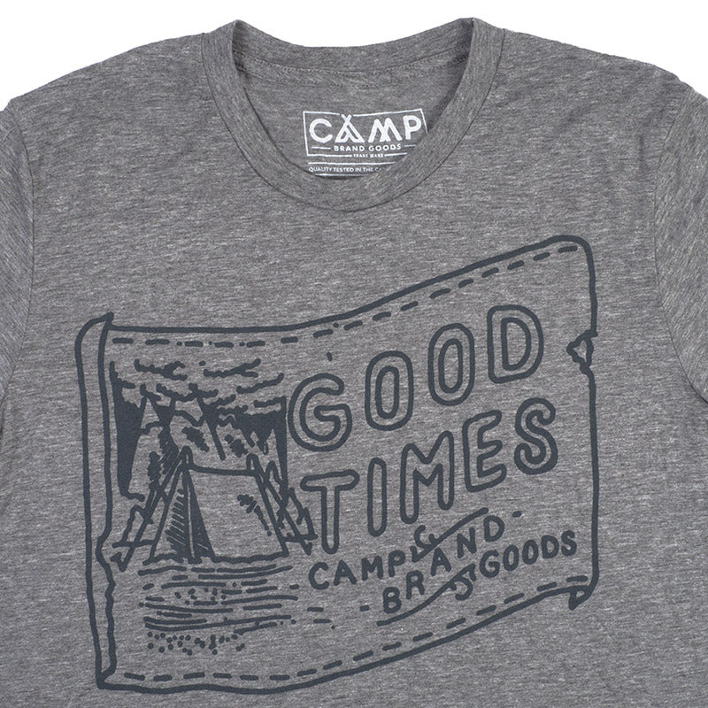 Camp Brand Postage Logo Tee - Image 2