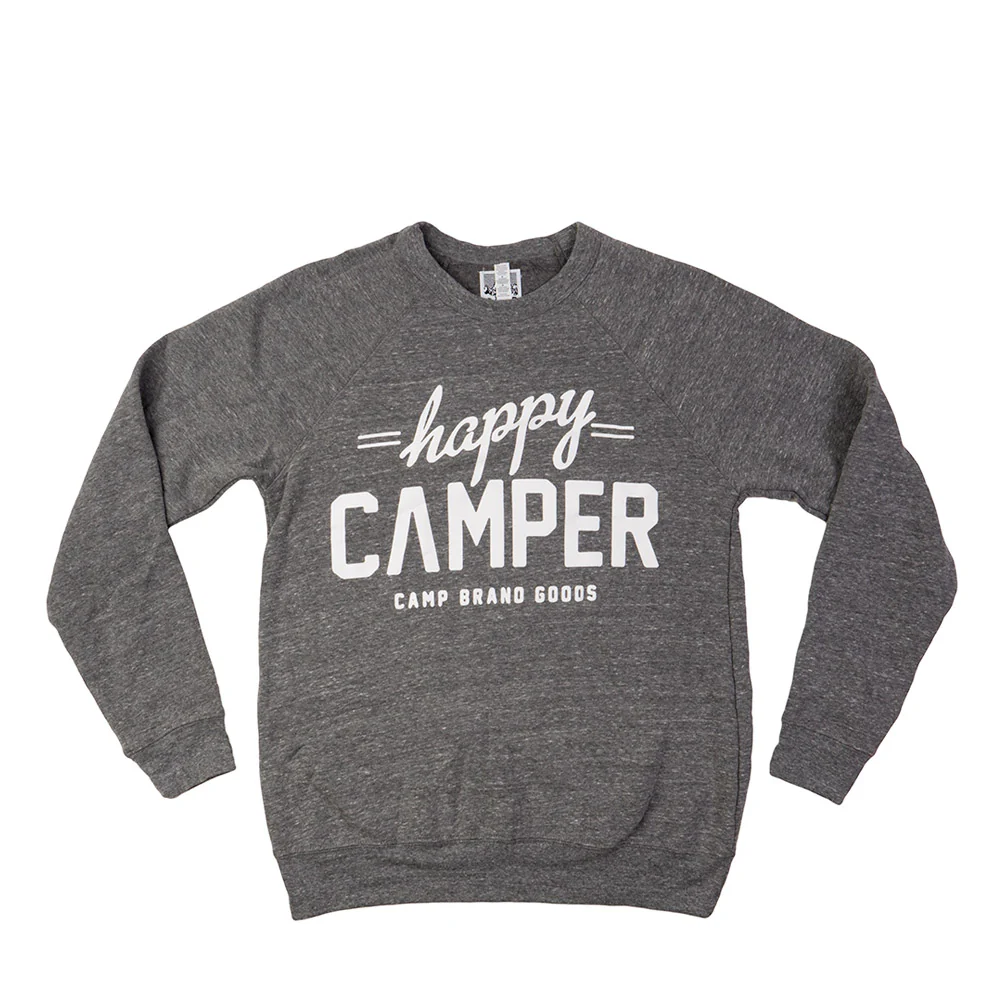 Camp Happy Camper Crewneck