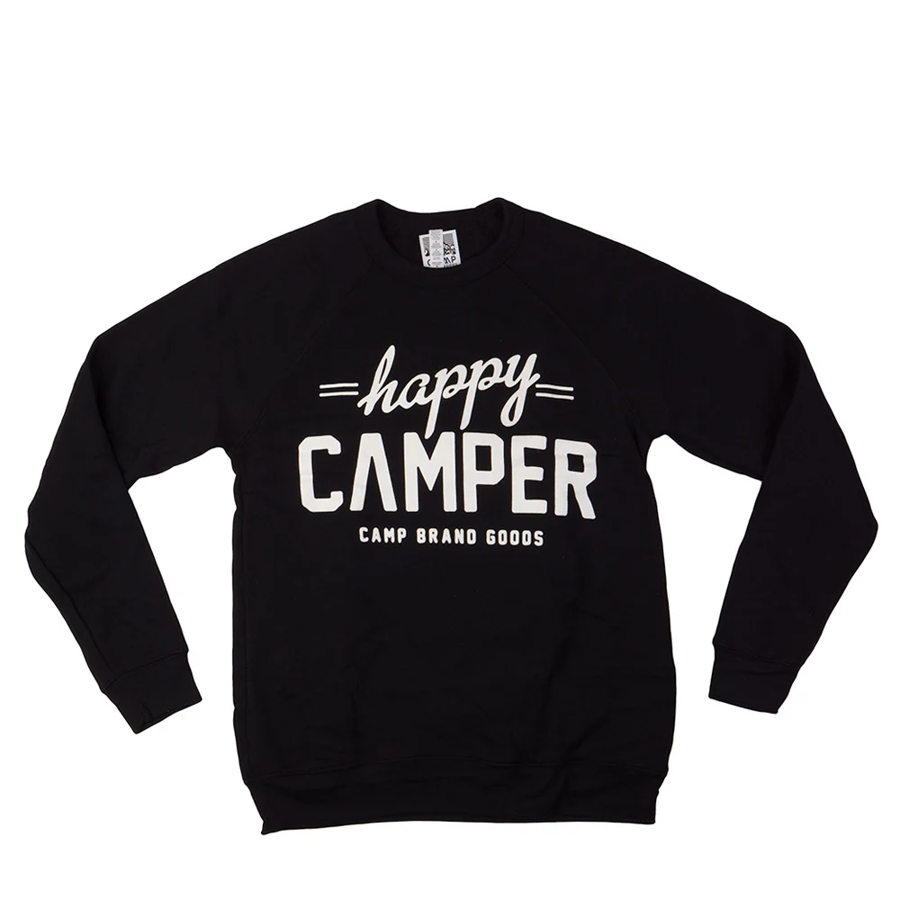 Camp Happy Camper Crewneck