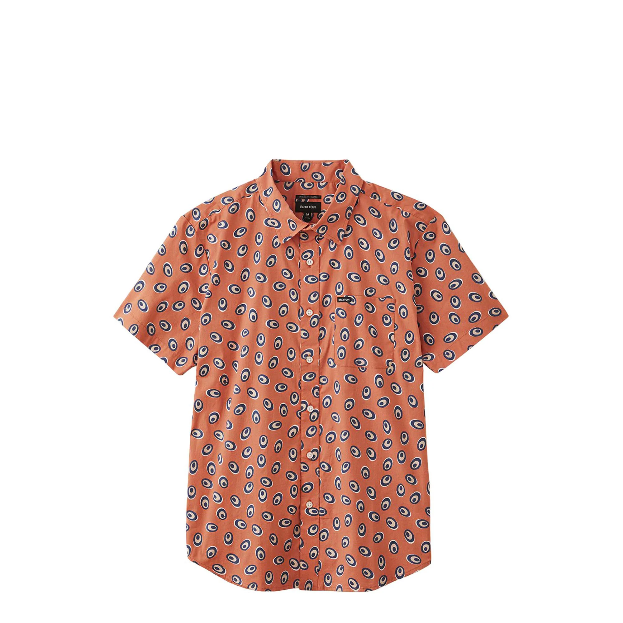 Brixton Charter Print S/S Woven Shirt