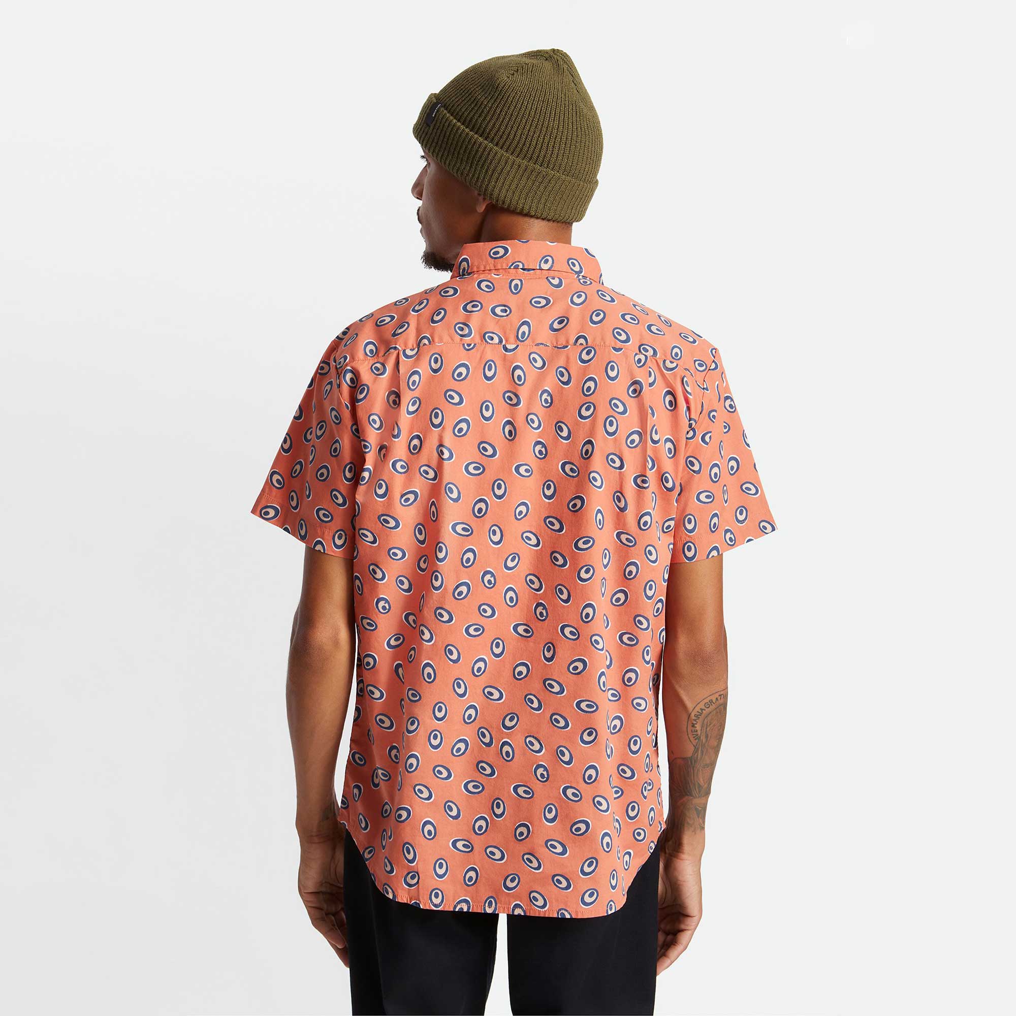 Brixton Charter Print S/S Woven Shirt - Image 3