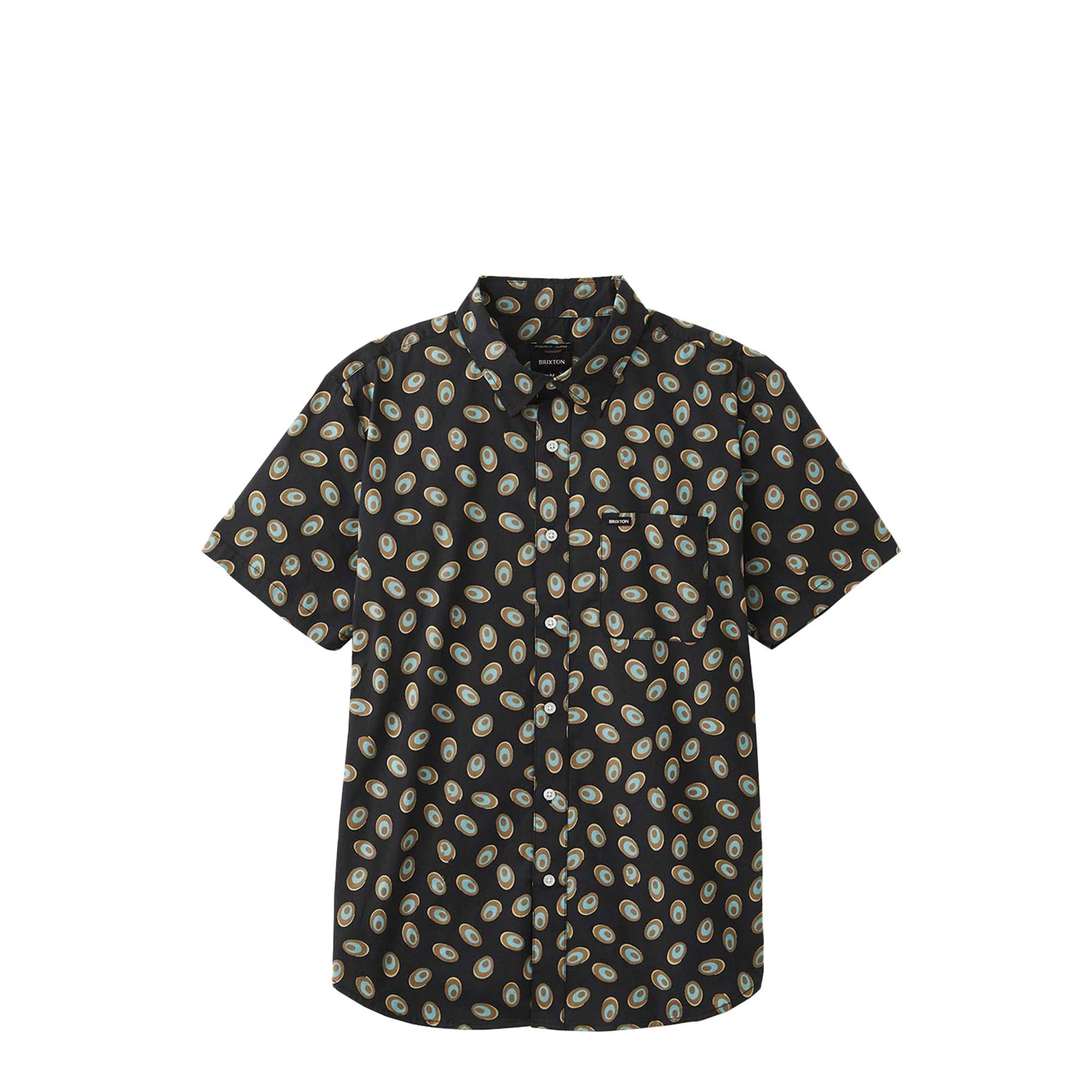 Brixton Charter Print S/S Woven Shirt
