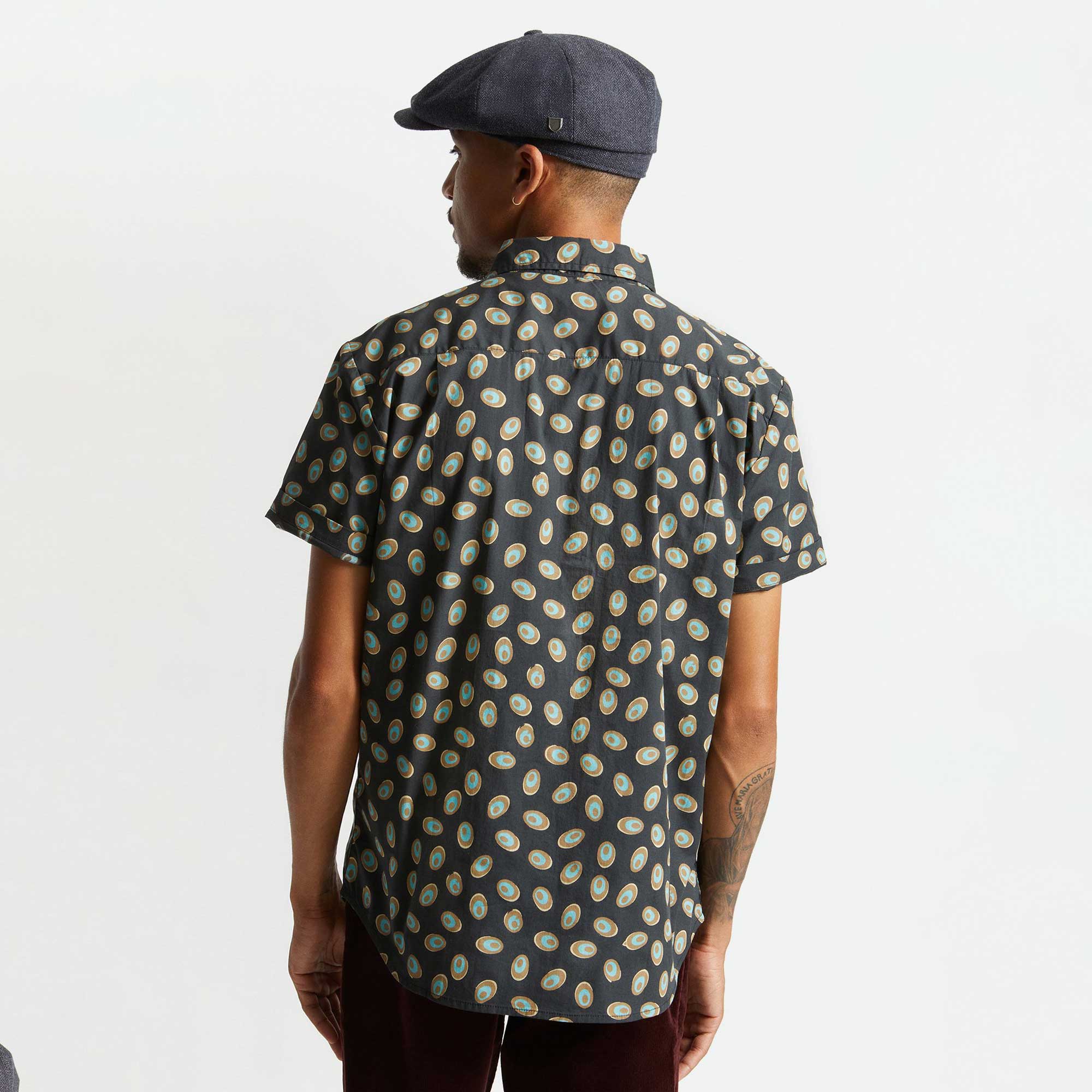 Brixton Charter Print S/S Woven Shirt - Image 3
