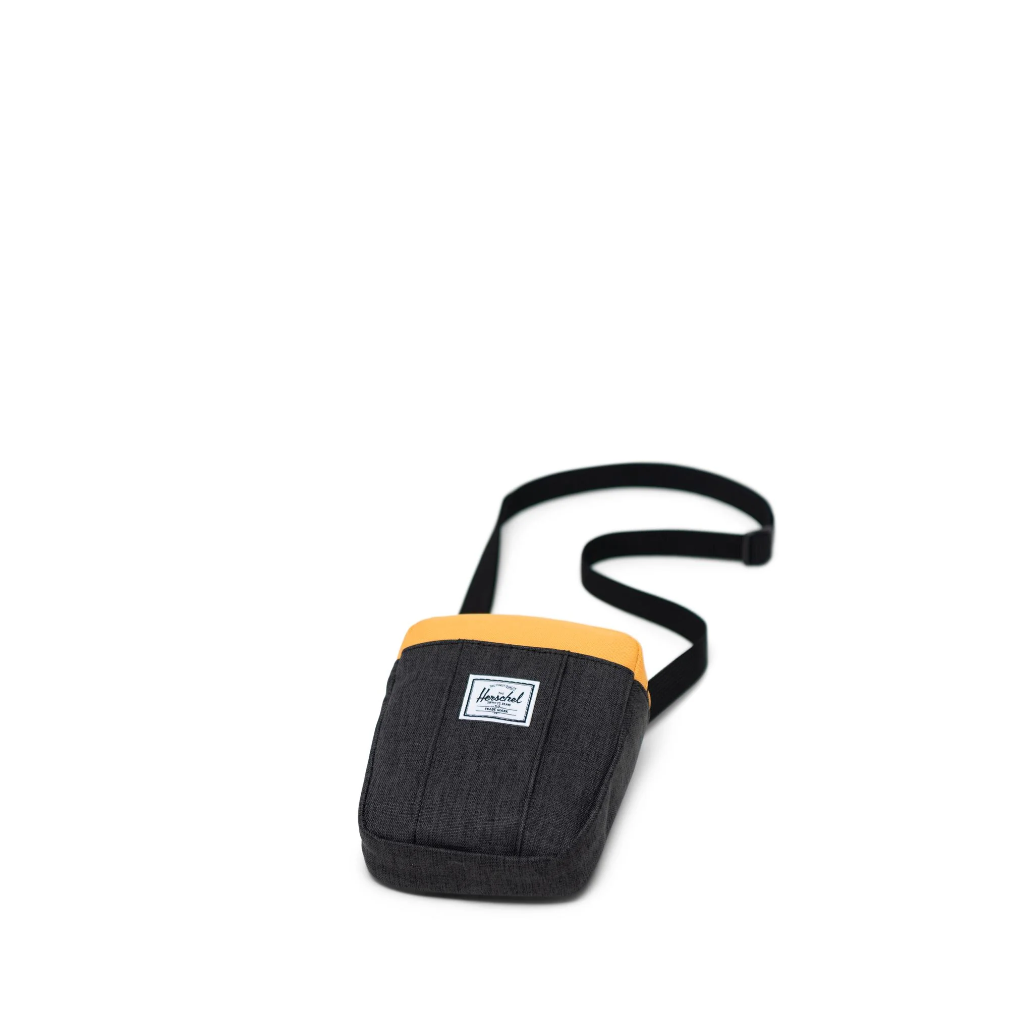 Herschel Cruz Crossbody, black crosshatch/black/blazing orange - Image 2