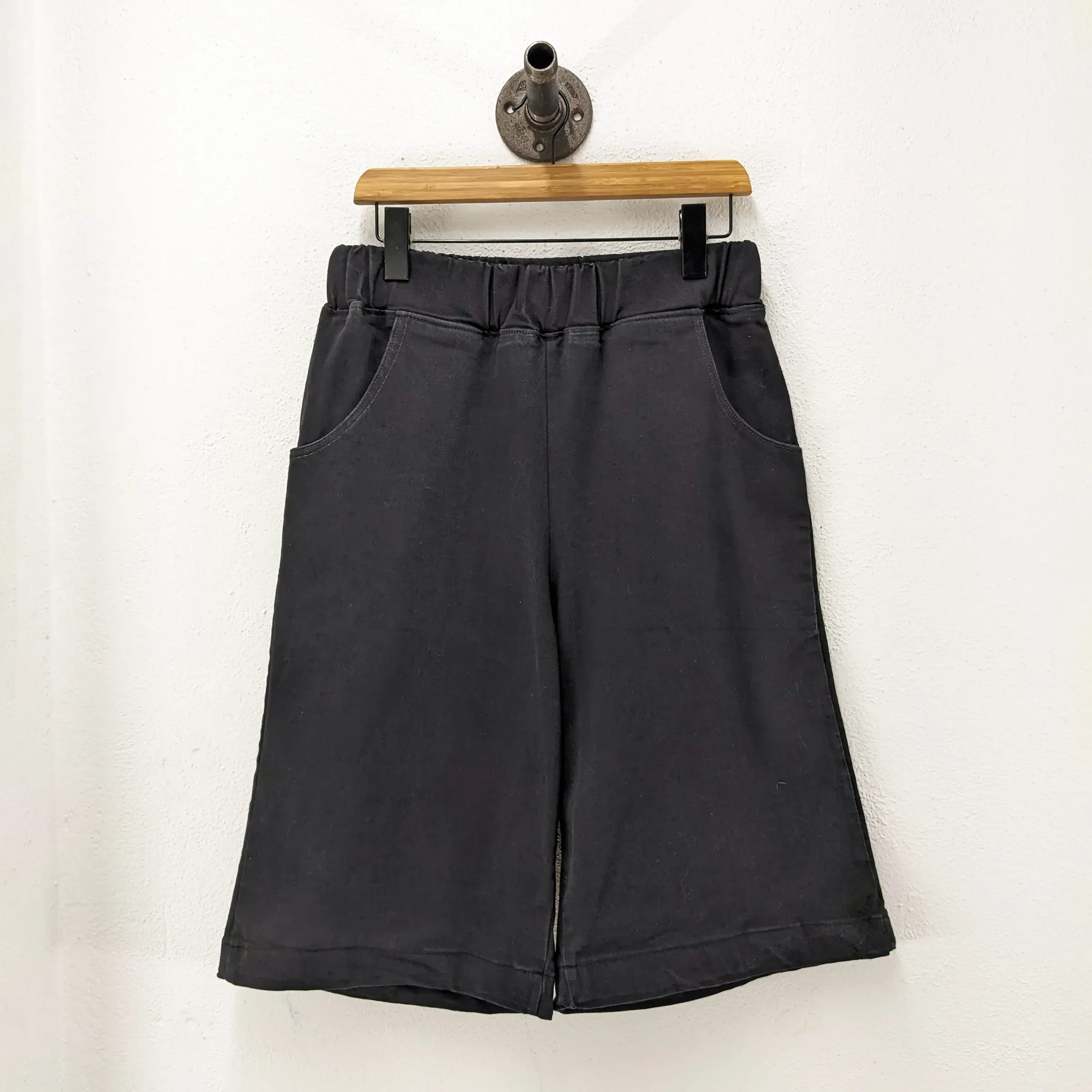 CUB Alia Long Shorts, black denim - Image 2