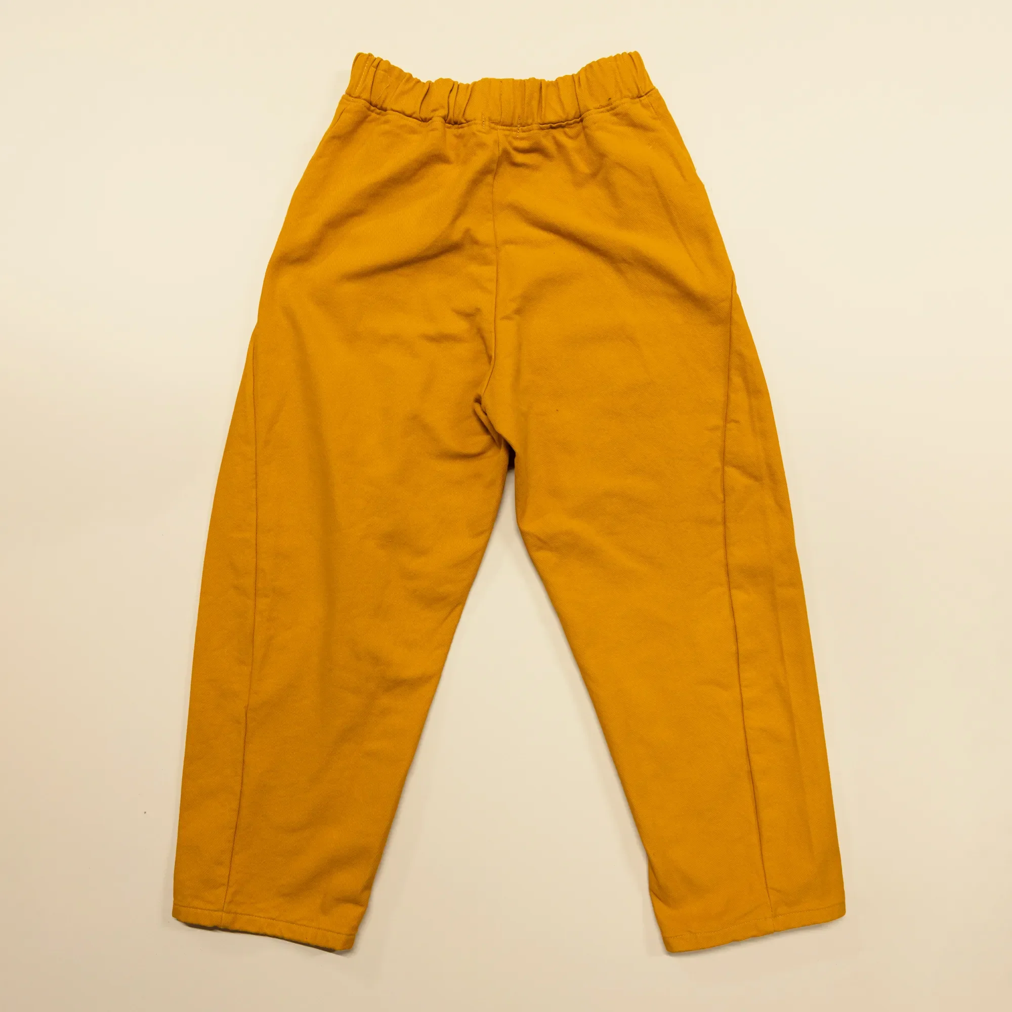 CUB Brett Barrel Pant, mustard bull denim - Image 4