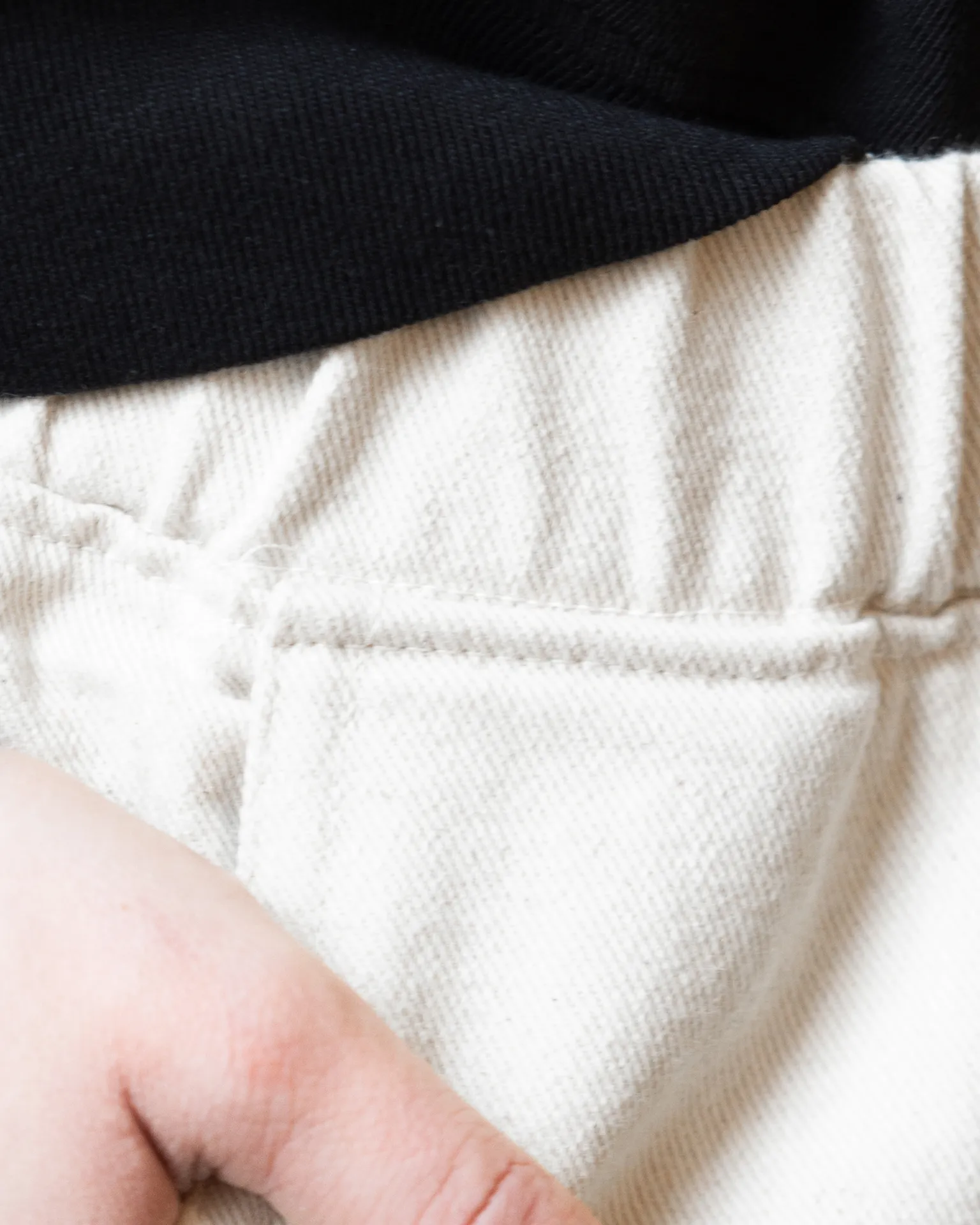 CUB Brett Barrel Pant, natural bull denim - Image 4
