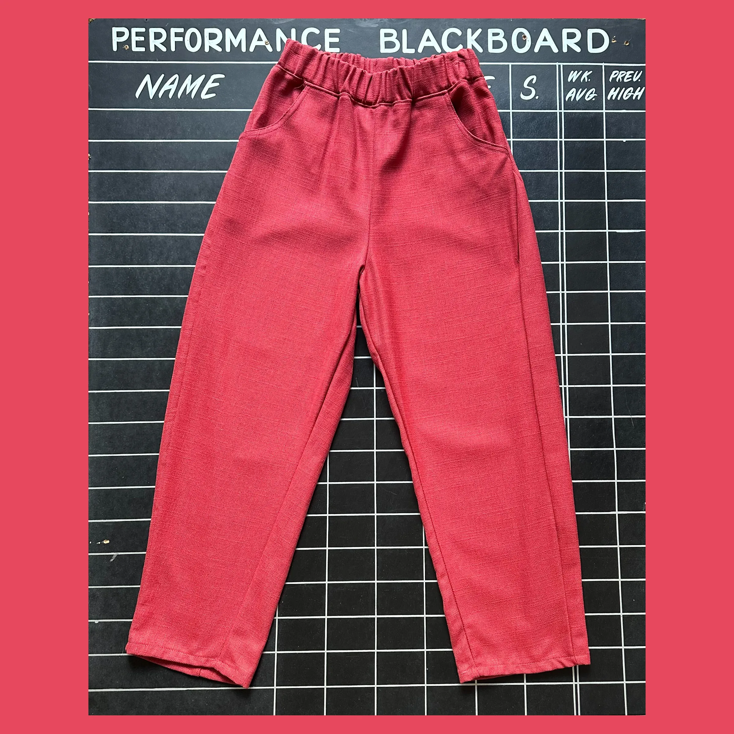 CUB Brett Pants, burgundy