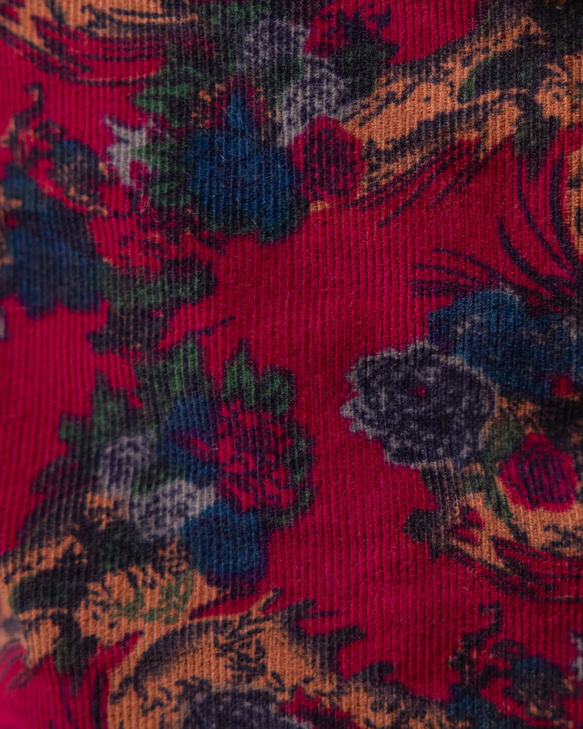 CUB Brett Pants, floral corduroy - Image 3