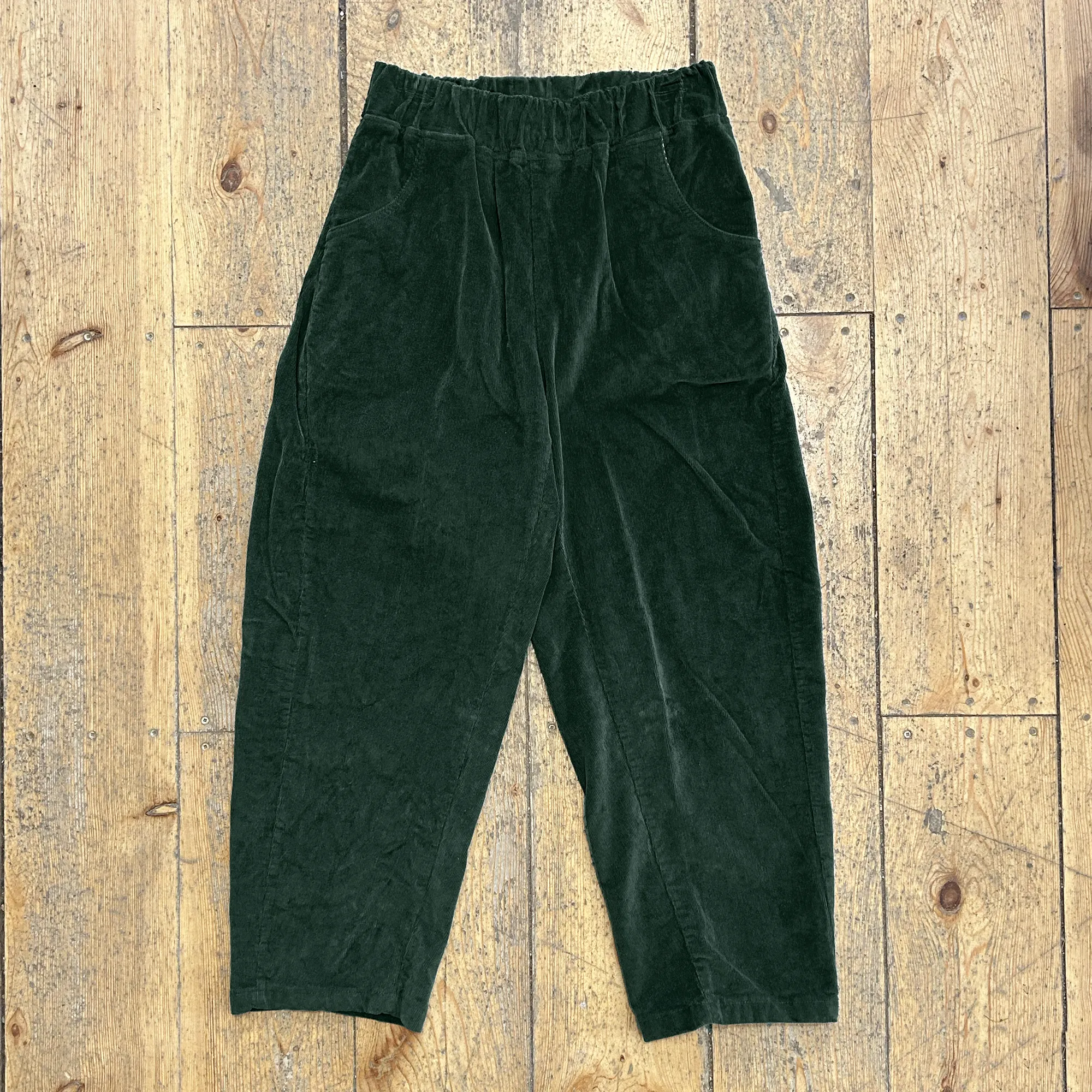 CUB Brett Pants, green corduroy