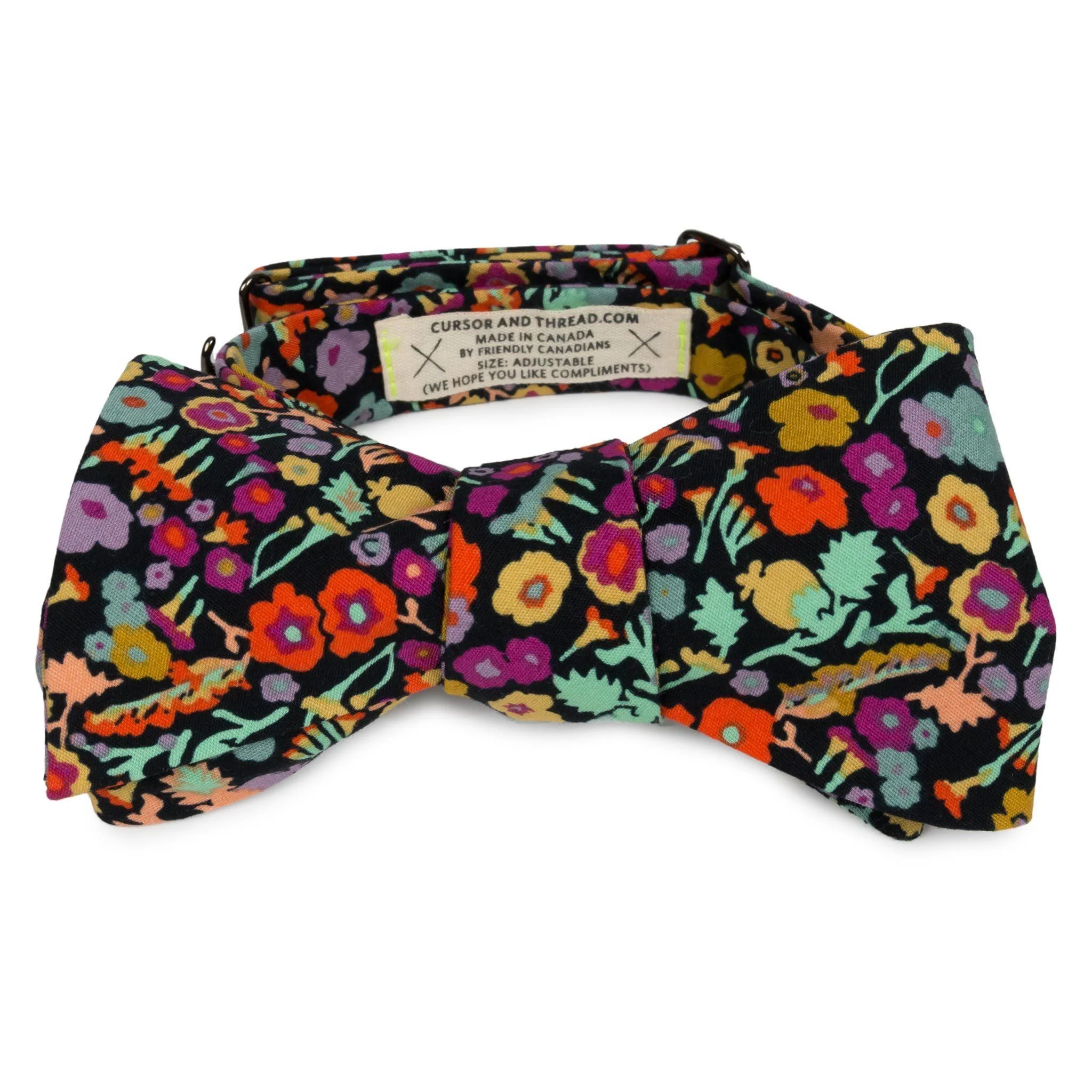 Cursor & Thread Floral Spice Bow Tie