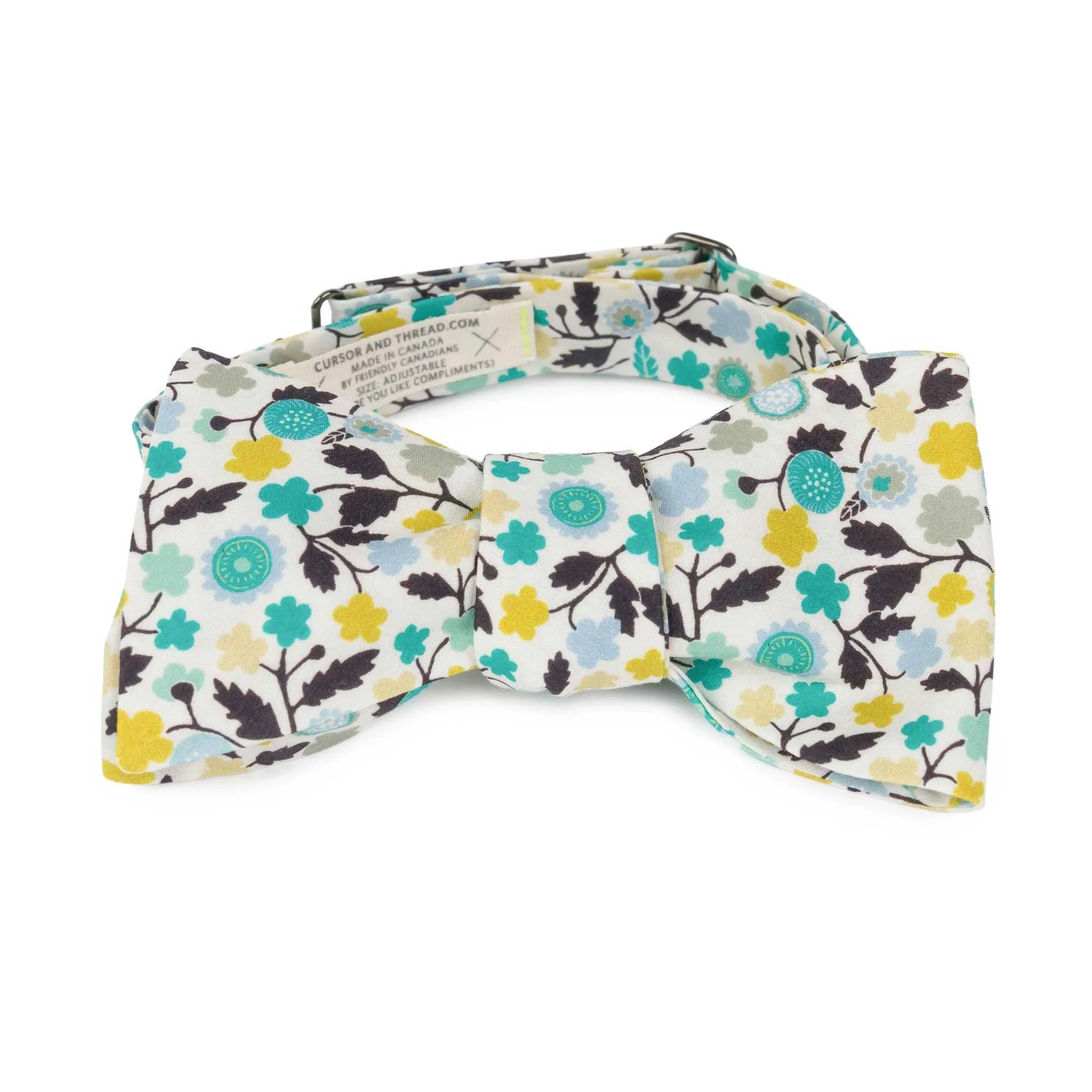 Cursor & Thread Liberty Floral Oak Bow Tie