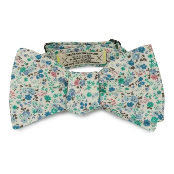 Cursor & Thread Nantes Floral Japanese Cotton bow tie