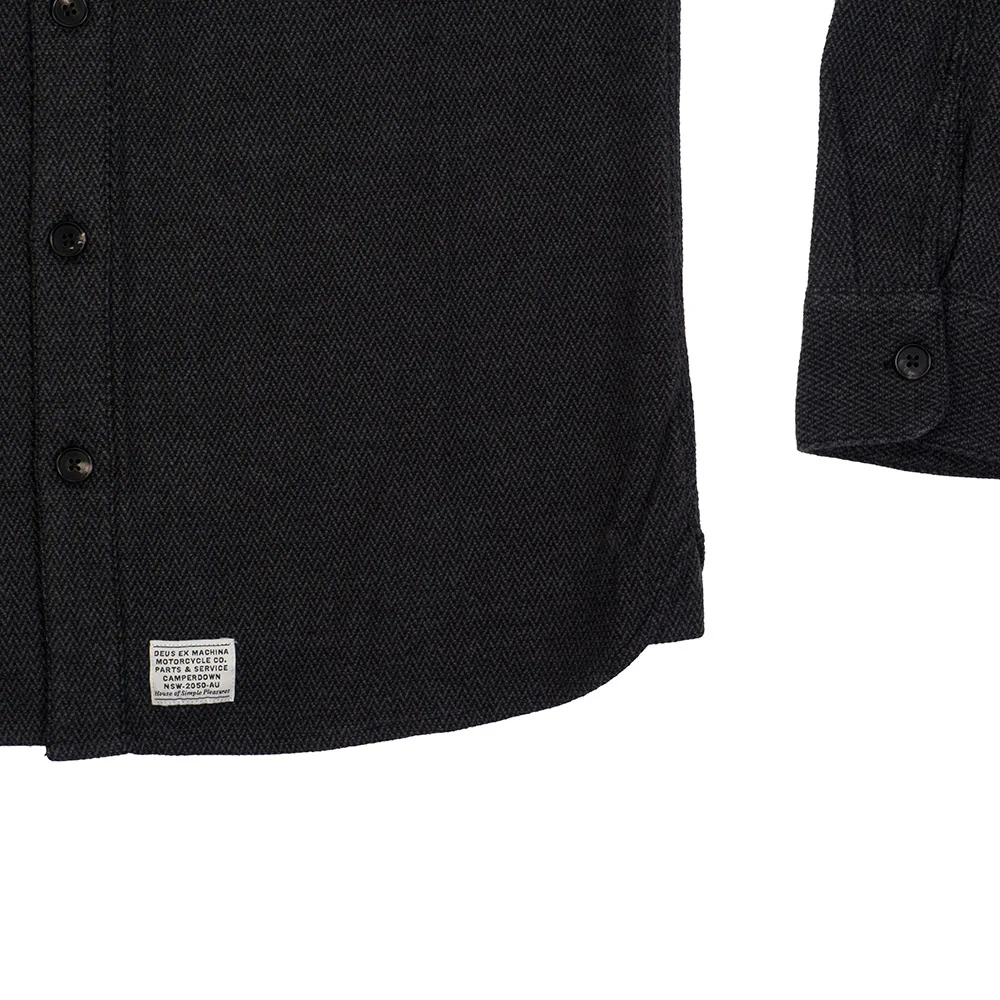 Deus Ex Machina Maxwell Dobby L/S Overshirt - Image 2