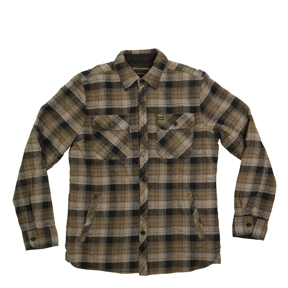 Deus Ex Machina Maxwell Plaid Overshirt