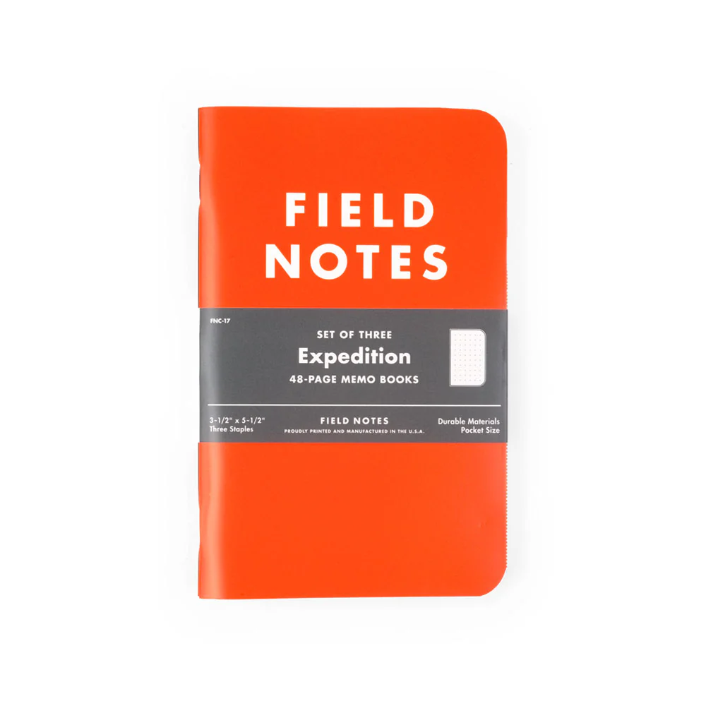 Field Notes 3-Pack Expedition Paper