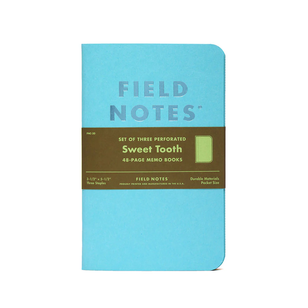 Field Notes 3-Pack Sweet Tooth Paper