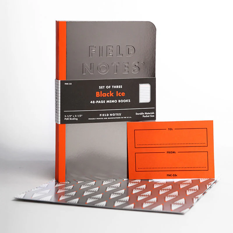 Field Notes Black Ice 3-Pack Notebooks - Image 2