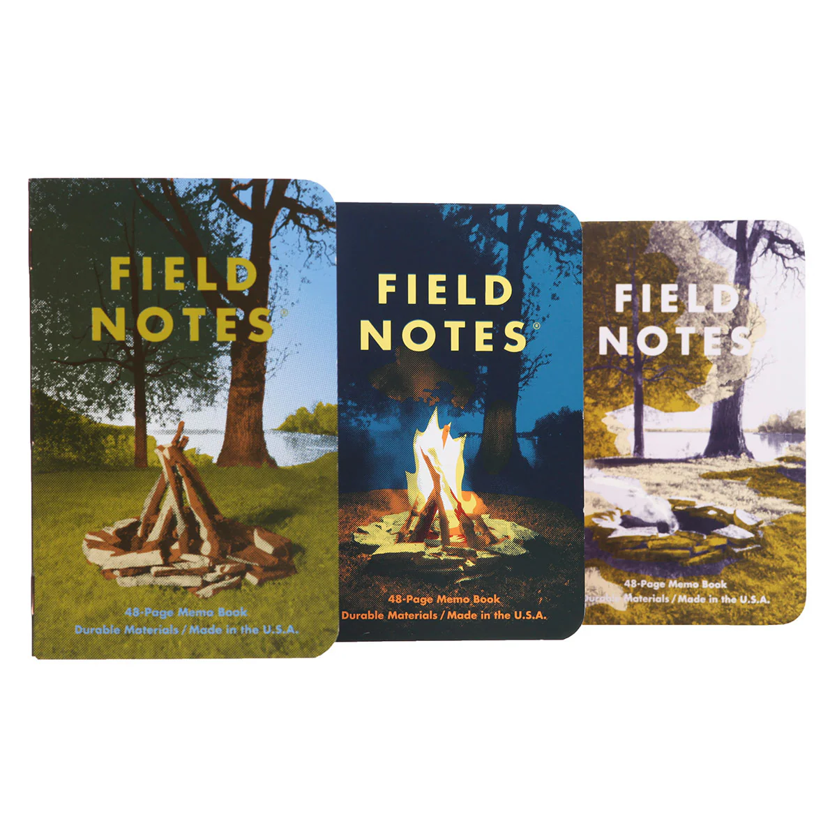 Field Notes Campfire Memo Books with Patch - Image 3