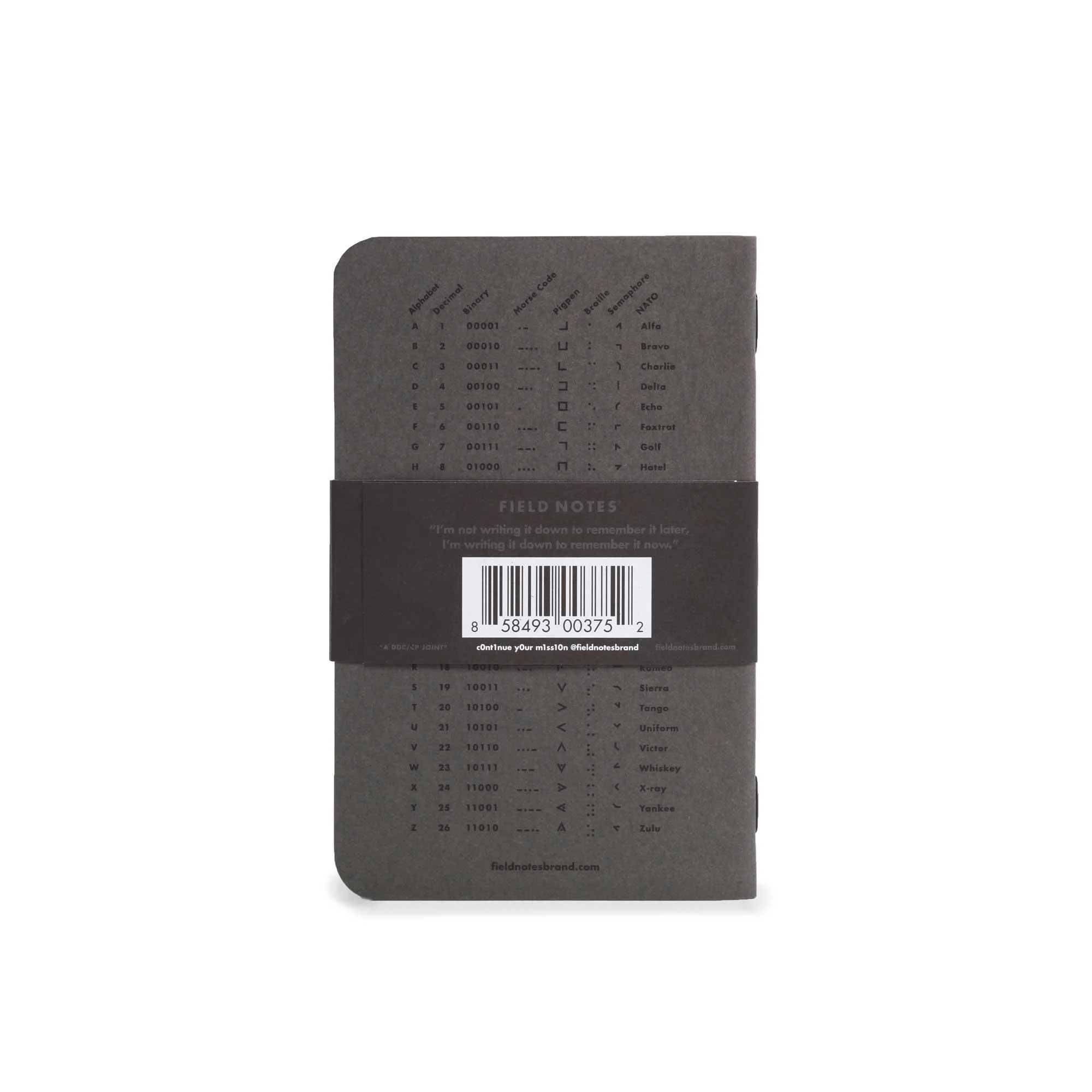 Field Notes Clandestine notebooks (3 pack) - Image 3