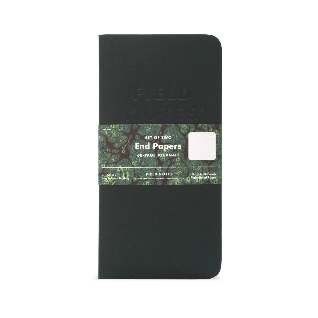 Field Notes End Papers journal (Set of two, Edition #40)