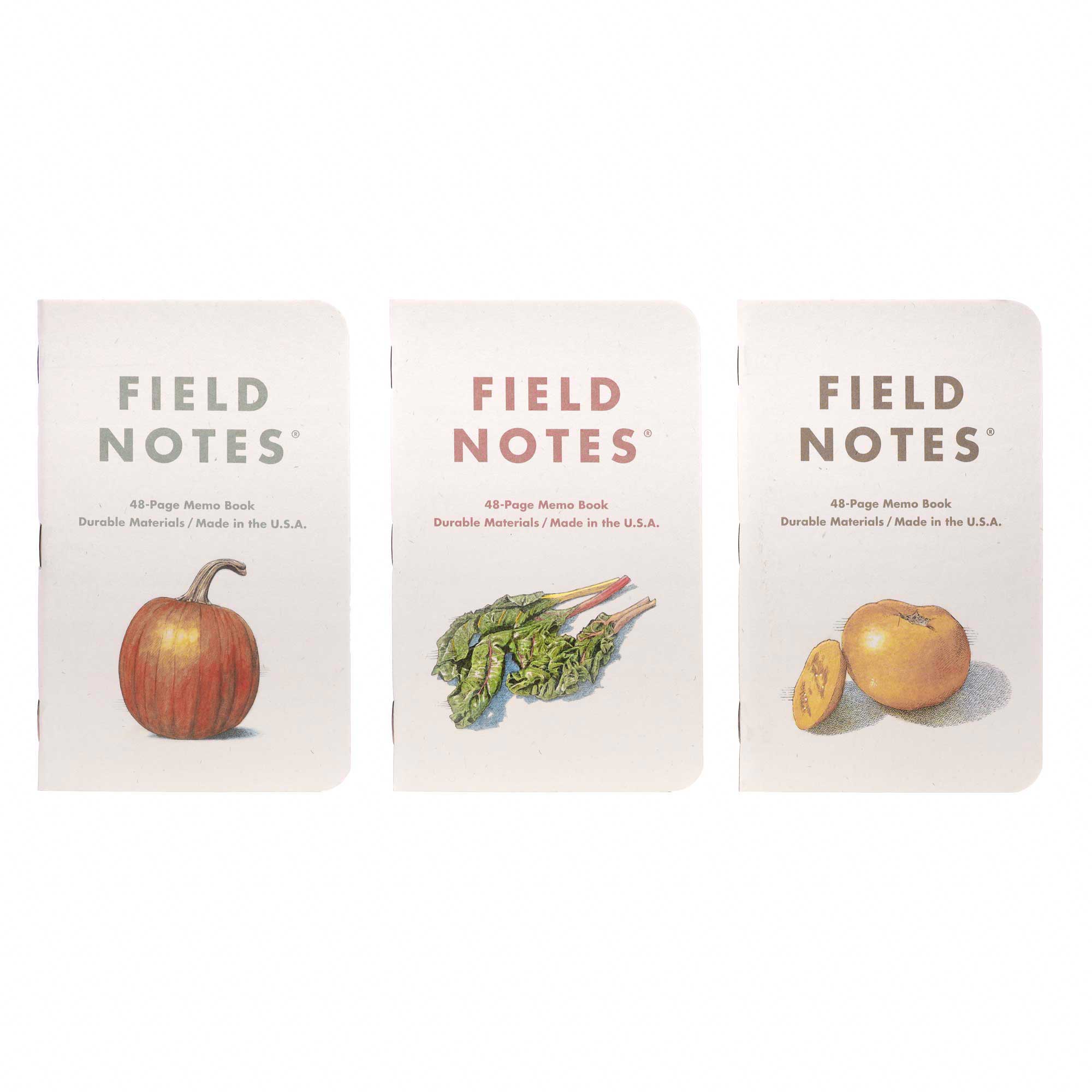 Field Notes Harvest Pack A (3-Pack, ruled dot paper) - Image 2