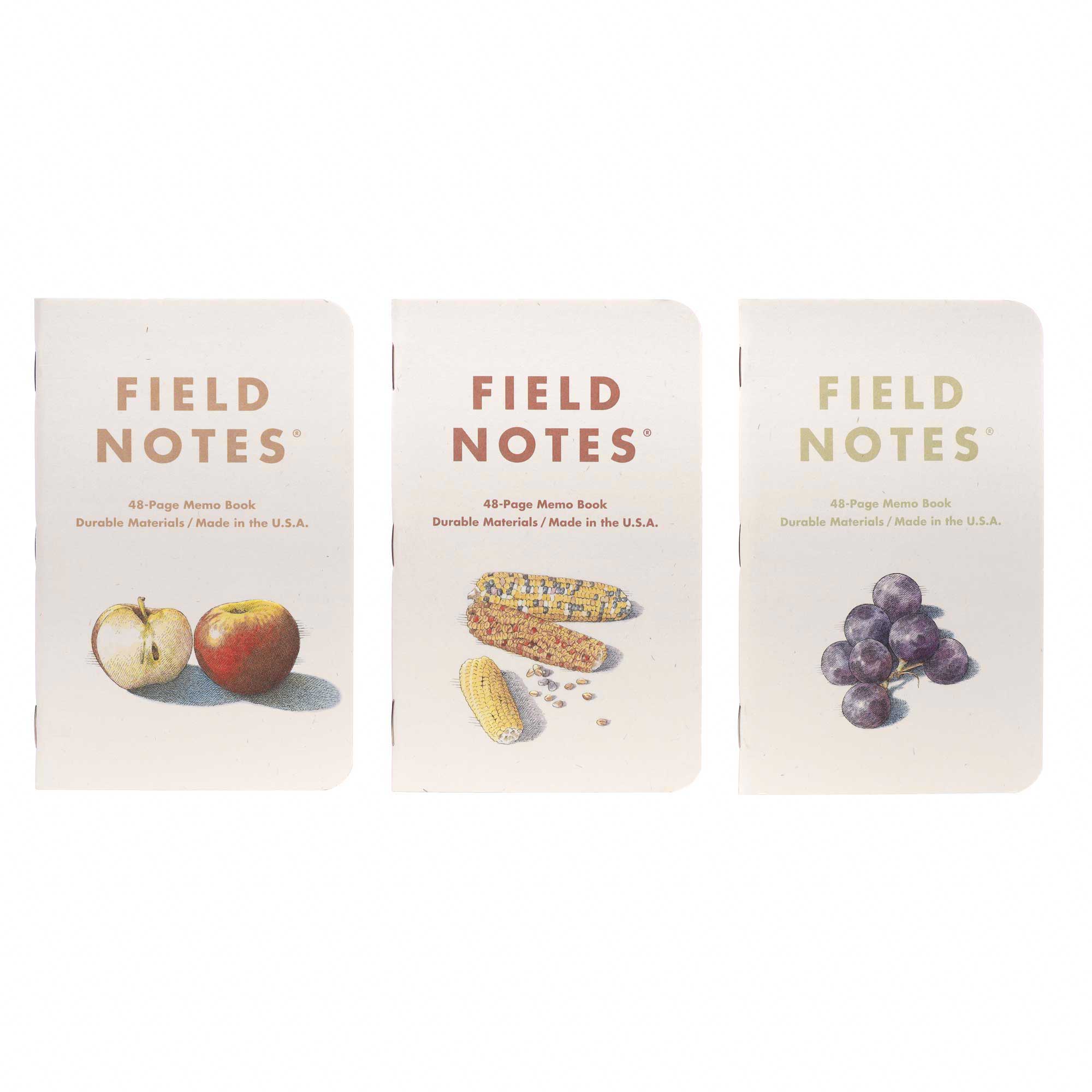 Field Notes Harvest Pack B (3-Pack, ruled dot paper) - Image 2