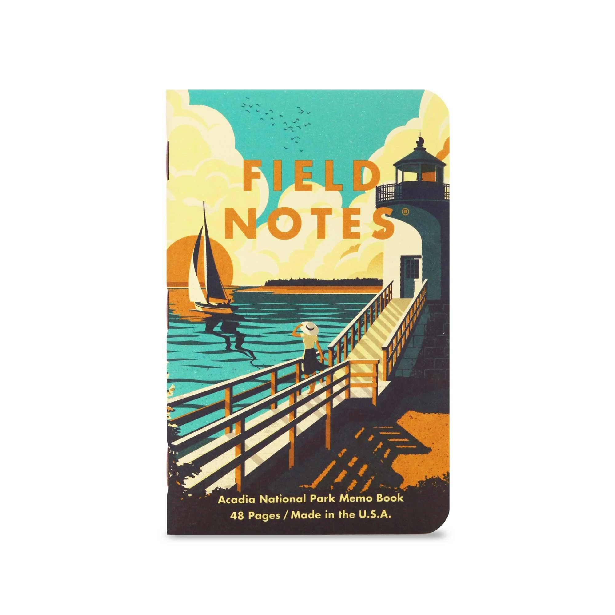 Field Notes National Parks Series A (Yosemite, Acadia, Zion; 3-Pack, graph) - Image 5