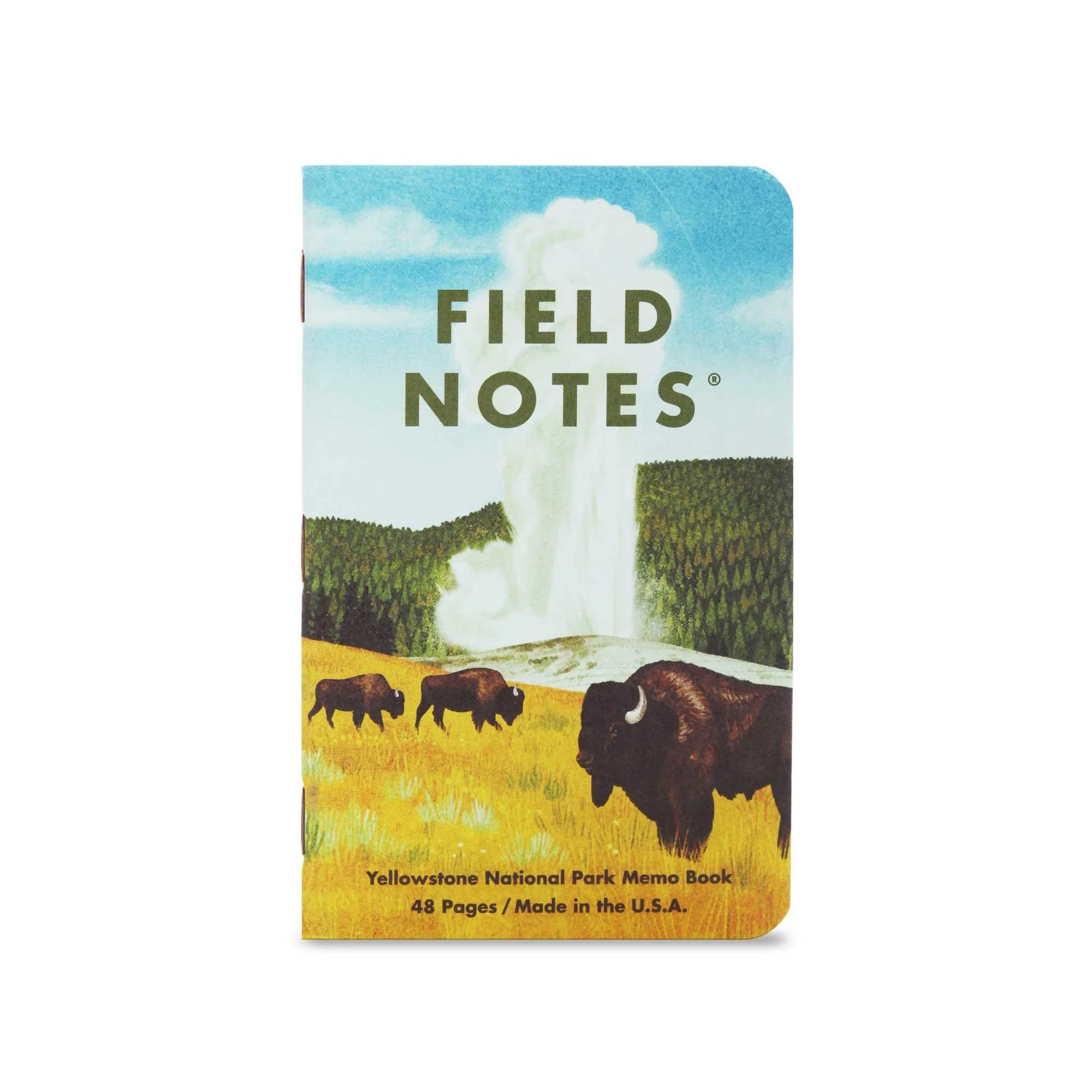 Field Notes National Parks Series C (Rocky, Smoky, Yellowstone; 3-Pack, graph) - Image 3
