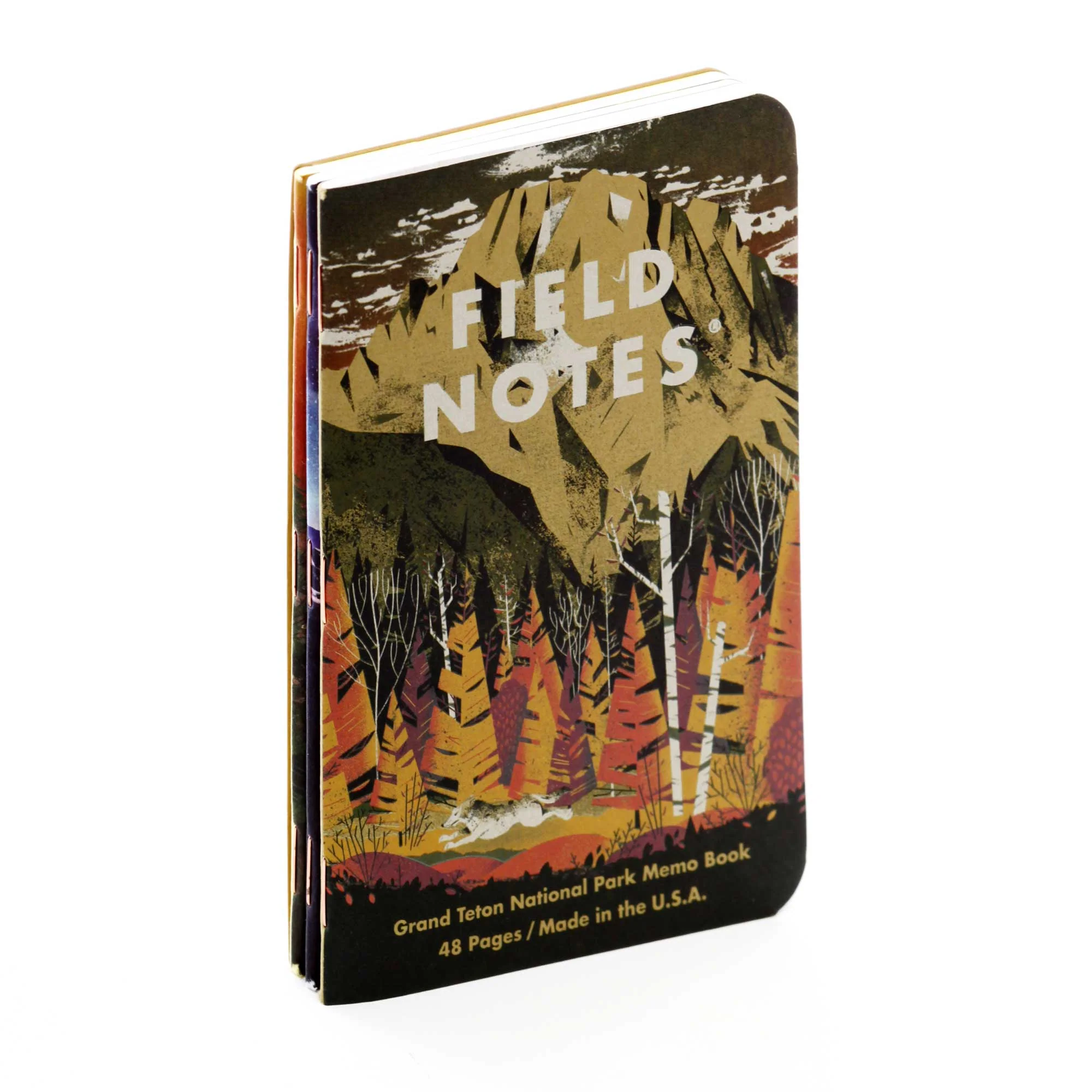 Field Notes National Parks Series D (Grand Teton, Arches, Sequoia; 3-Pack, graph) - Image 3